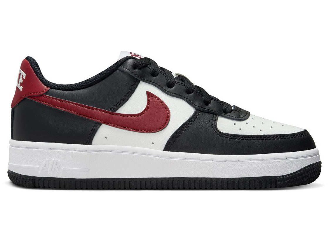 ( Youth ) Nike Air Force 1 ‘Black Dark Team Red’ FZ4351-001