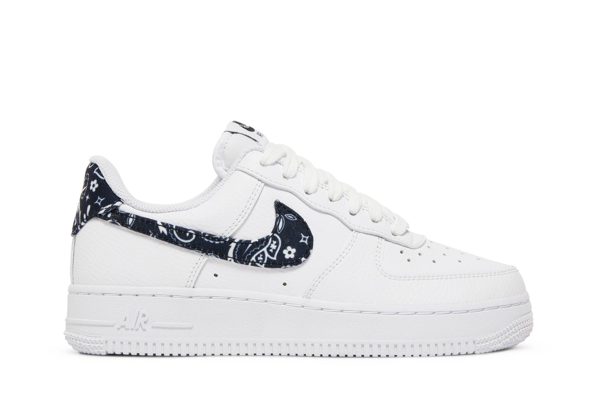 ( Women ) Nike Air Force 1 Low ’07 Essential ‘Black Paisley’ DH4406-101