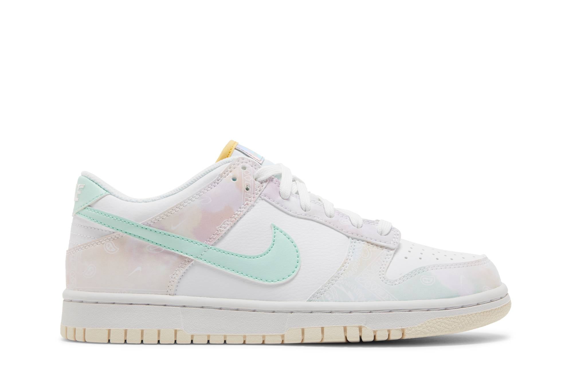 ( Youth ) Nike Dunk Low ‘Pastel Paisley’ FJ7707-131