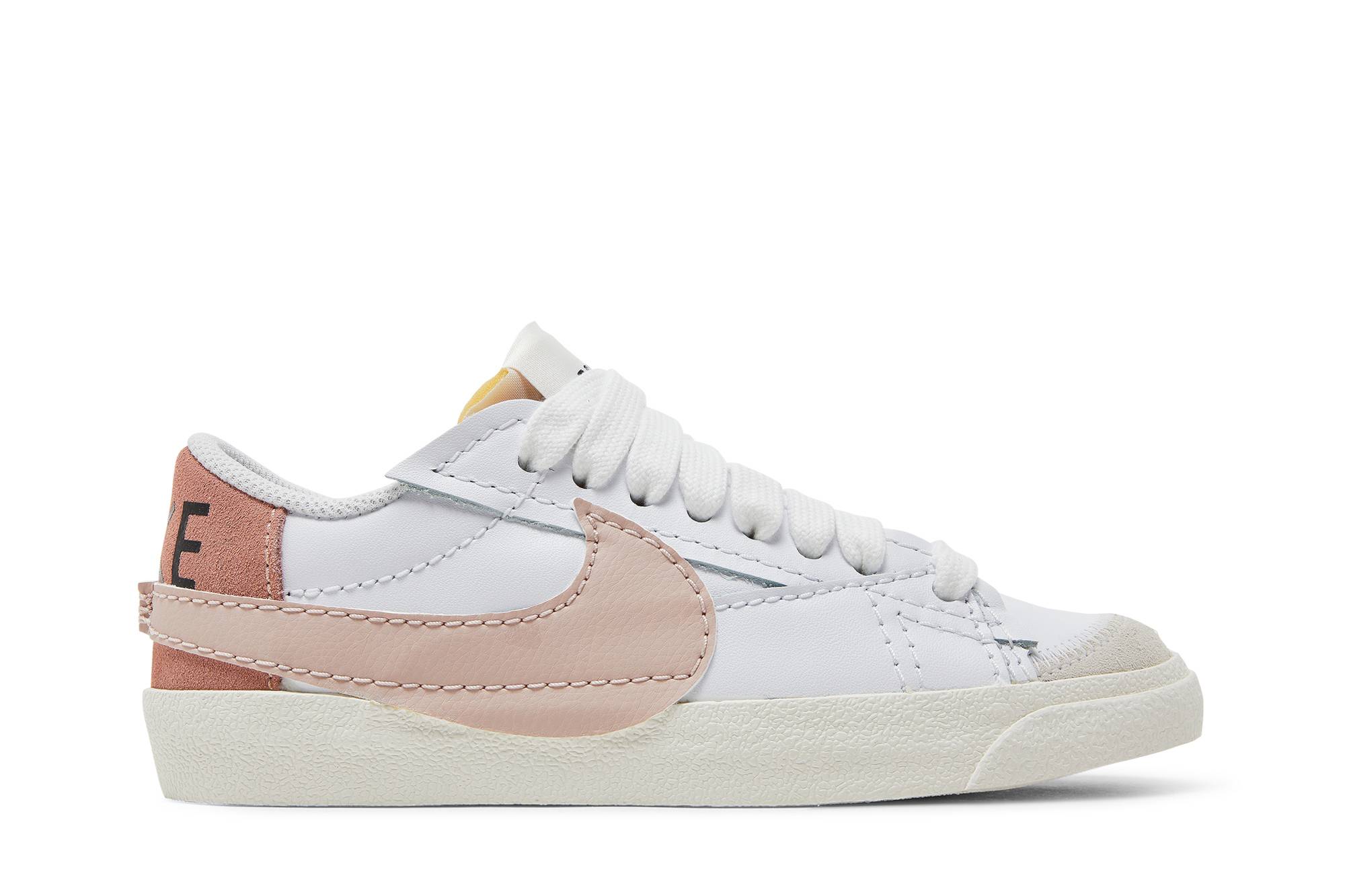 ( Women ) Nike Blazer Low Jumbo ‘White Pink’ DQ1470-102