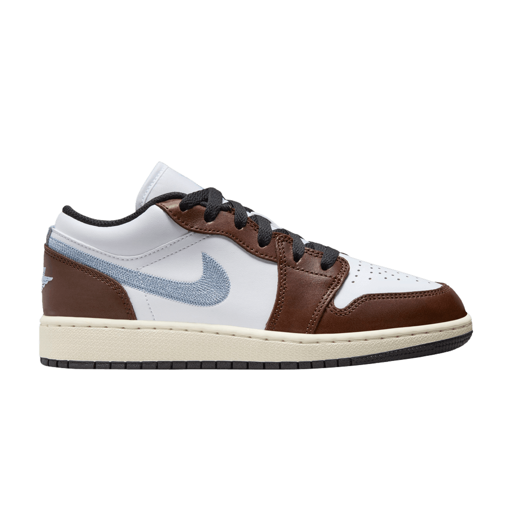 ( Youth ) Air Jordan 1 Low SE ‘Mocha Blue Grey’ FQ8156-142