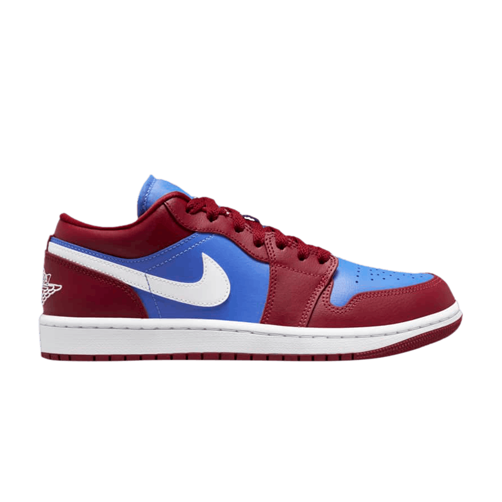 ( Women ) Air Jordan 1 Low ‘Deep Red Blue’ DC0774-604