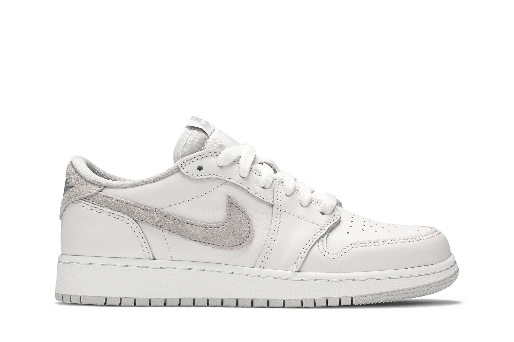 ( Grade School ) Air Jordan 1 Retro Low OG Neutral Grey 2021 CZ0858-100