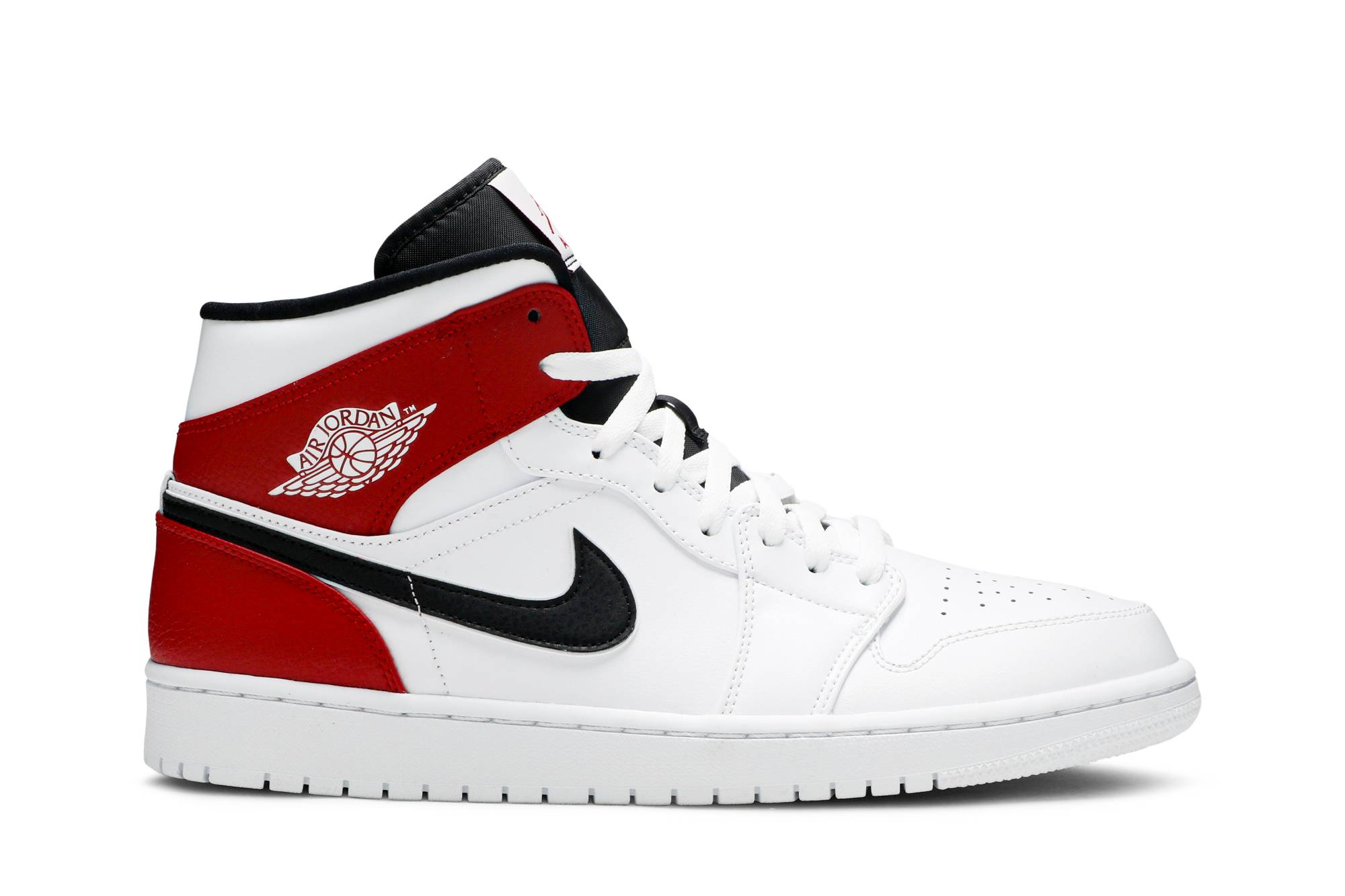 Air Jordan 1 Mid White Chicago 554724-116