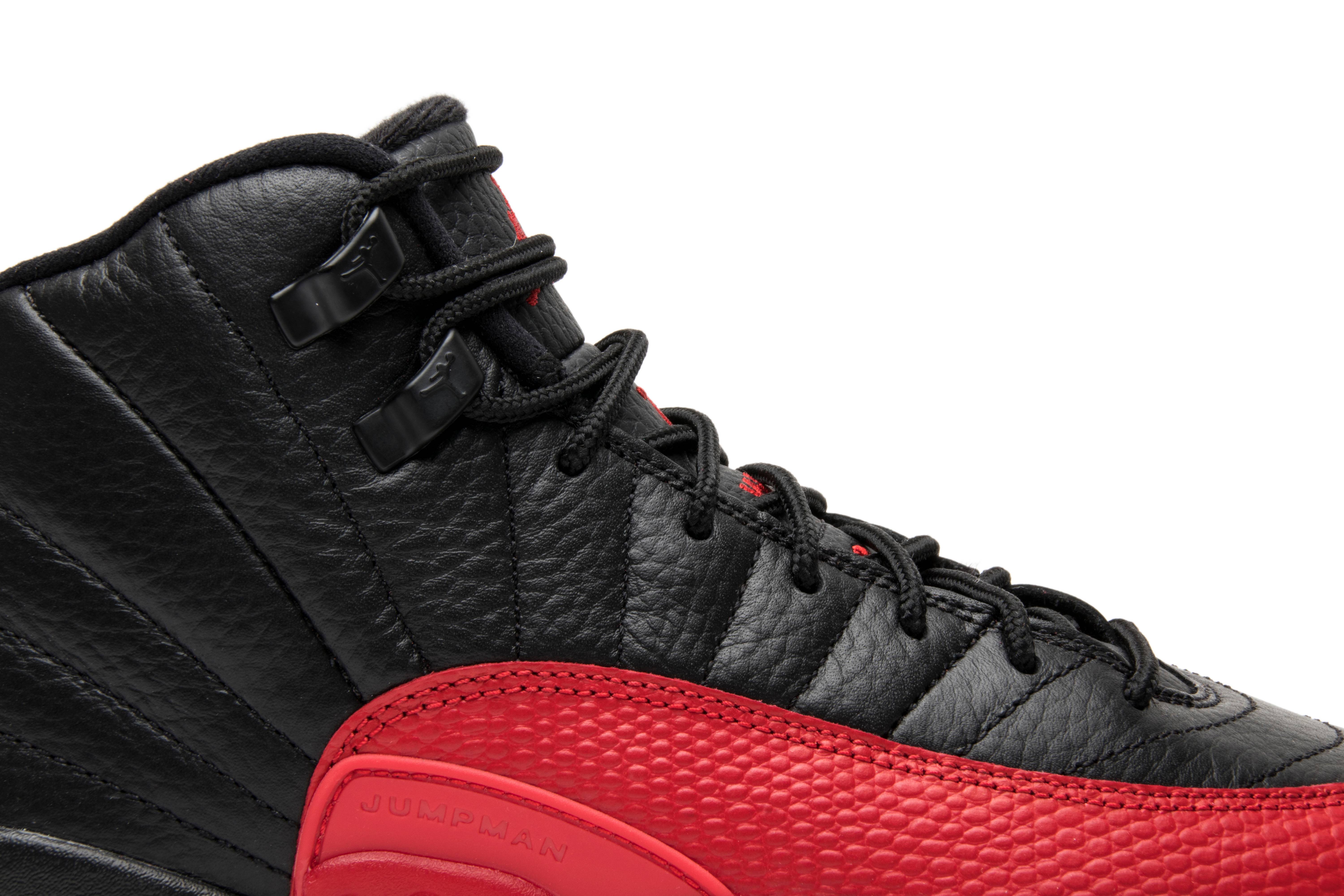 ( Grade School ) Air Jordan 12 Retro BG Flu Game 2016 153265-002 - Image 9