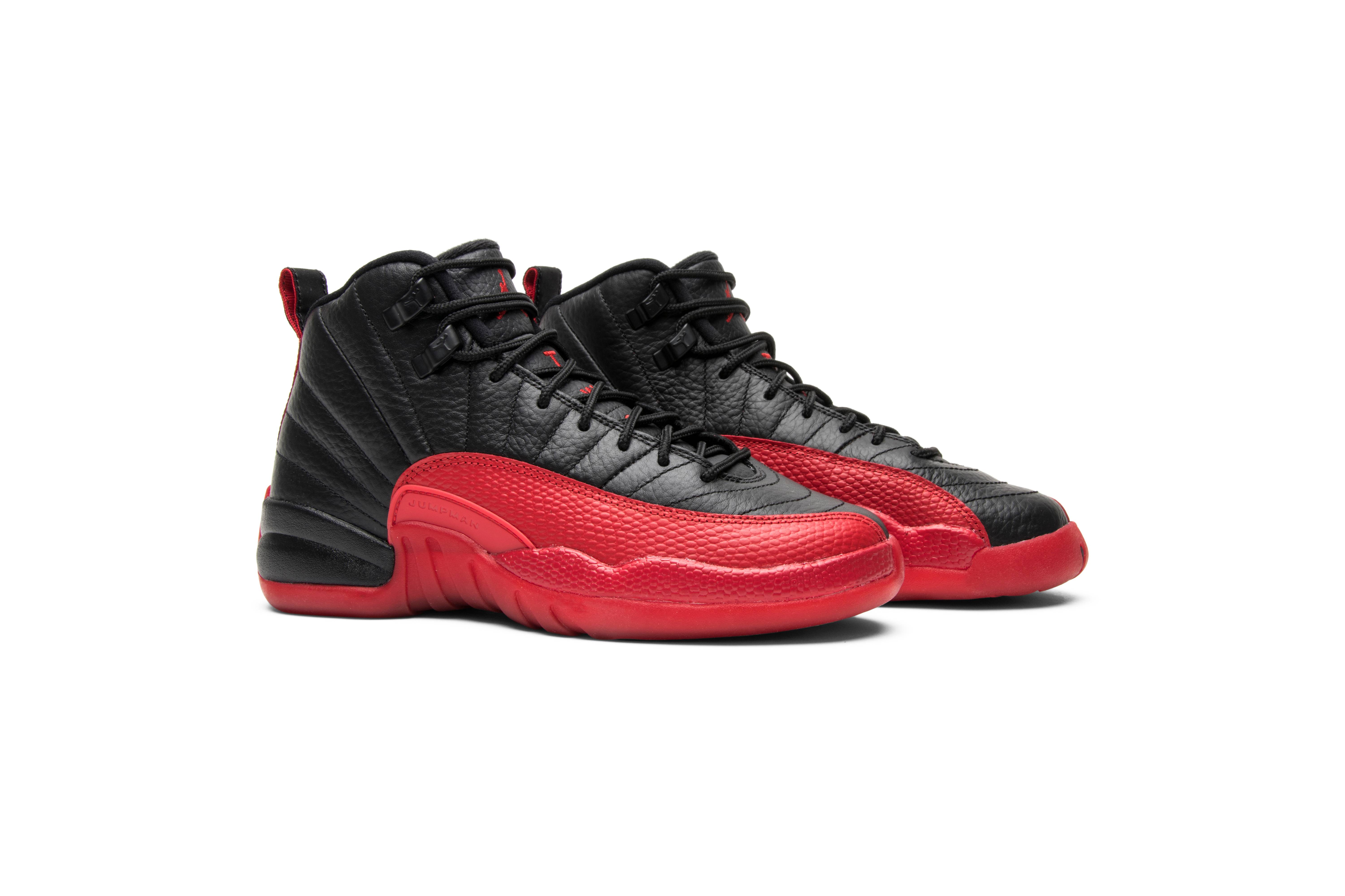 ( Grade School ) Air Jordan 12 Retro BG Flu Game 2016 153265-002 - Image 8