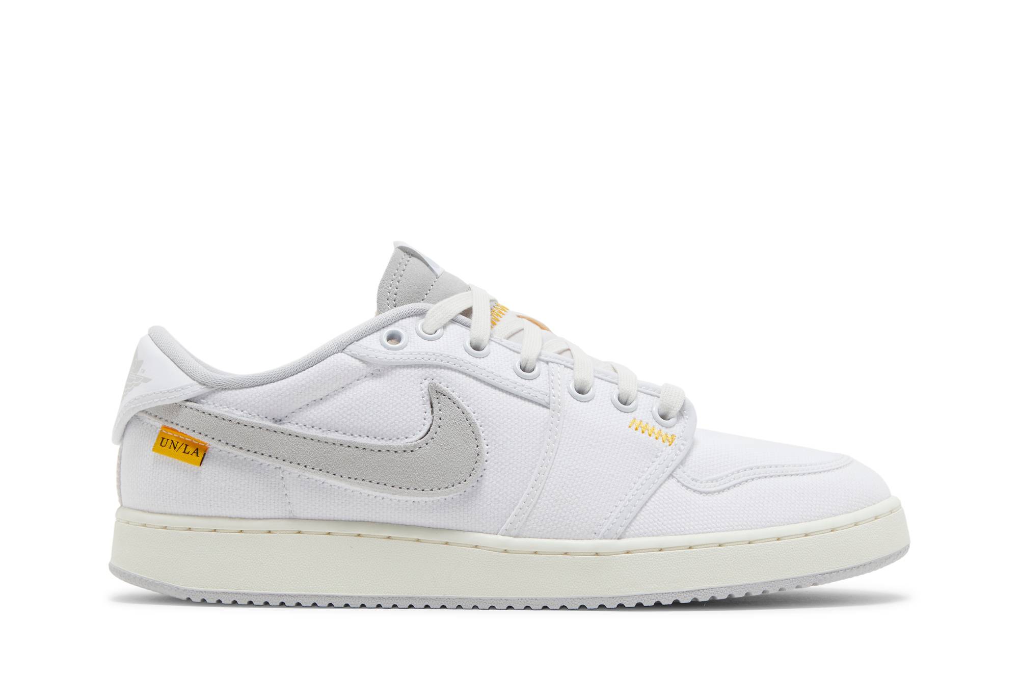 Union LA X Air Jordan 1 KO Low White Neutral Grey DO8912-101