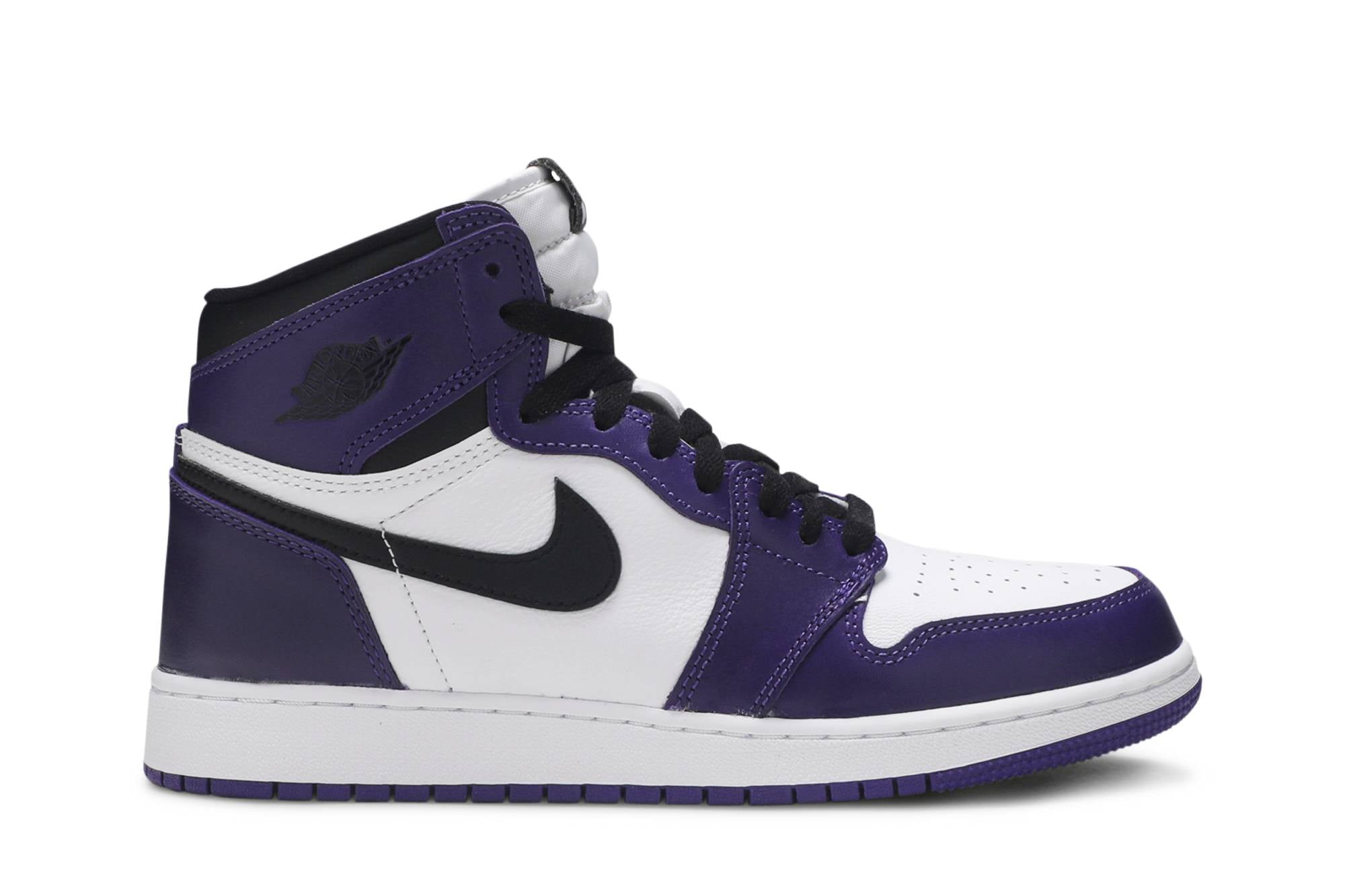 ( Grade School ) Air Jordan 1 Retro High OG ‘Court Purple 2.0’ 575441-500