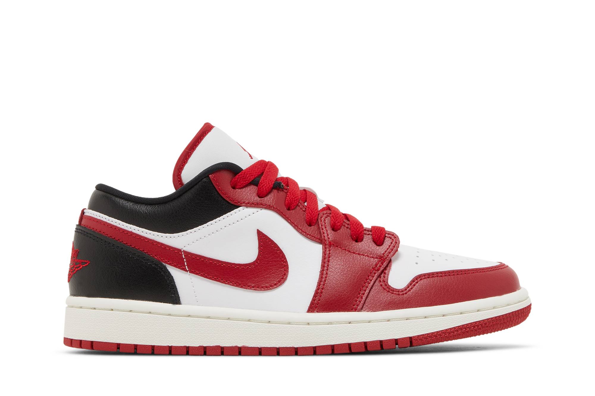 ( Women ) Air Jordan 1 Low ‘White Gym Red’ DC0774-160