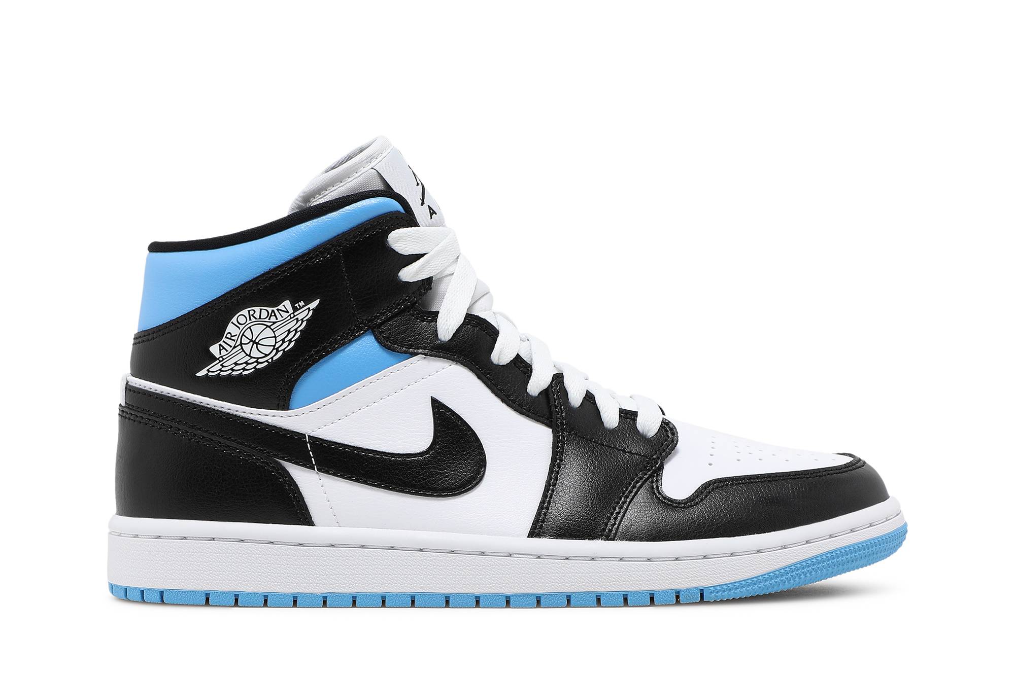 ( Women ) Air Jordan 1 Mid University Blue BQ6472-102