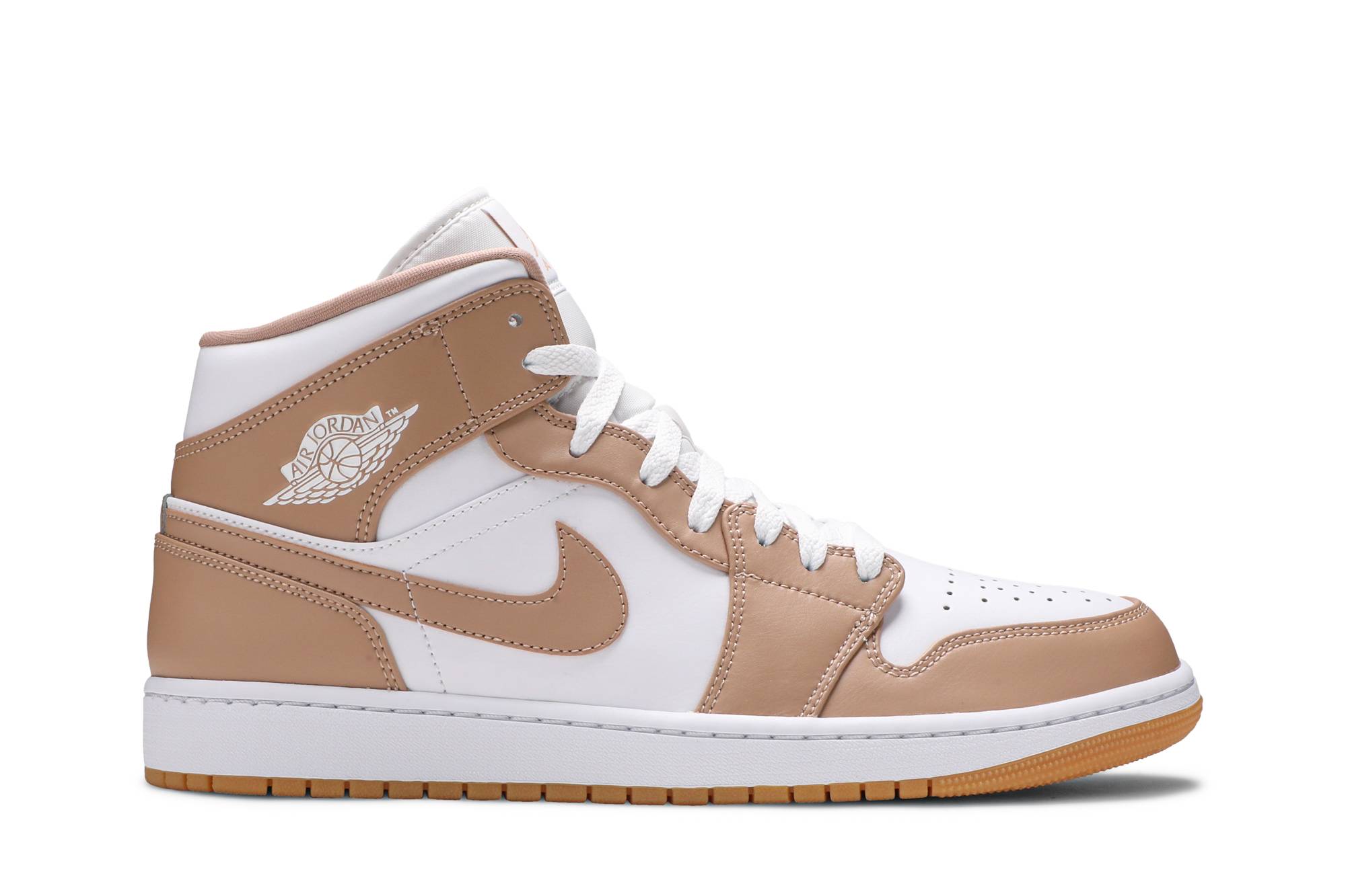 Air Jordan 1 Mid Tan Gum 554724-271