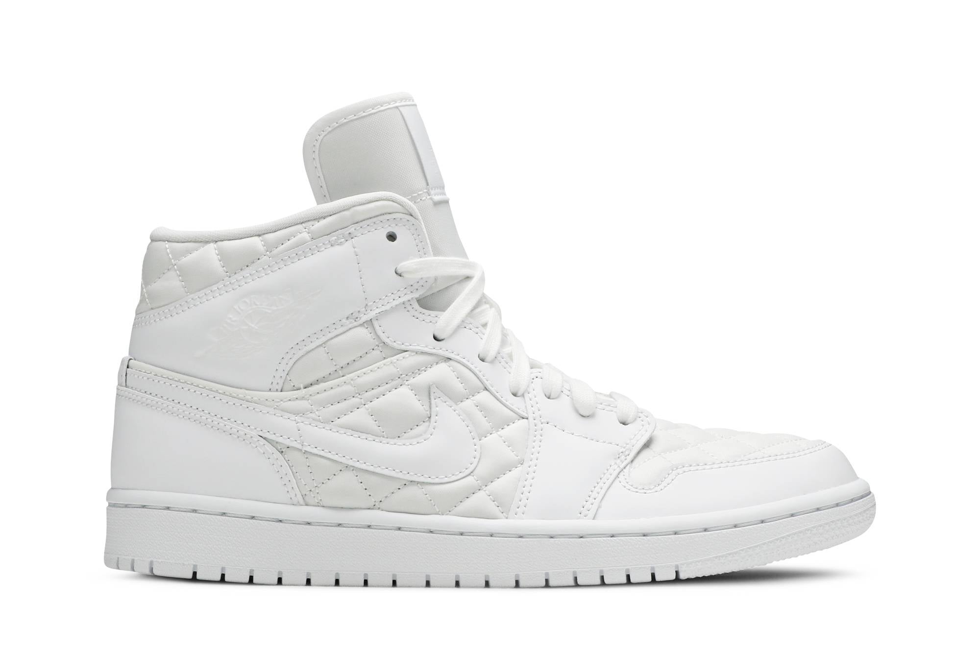 ( Women ) Air Jordan 1 Mid SE White Quilted DB6078-100