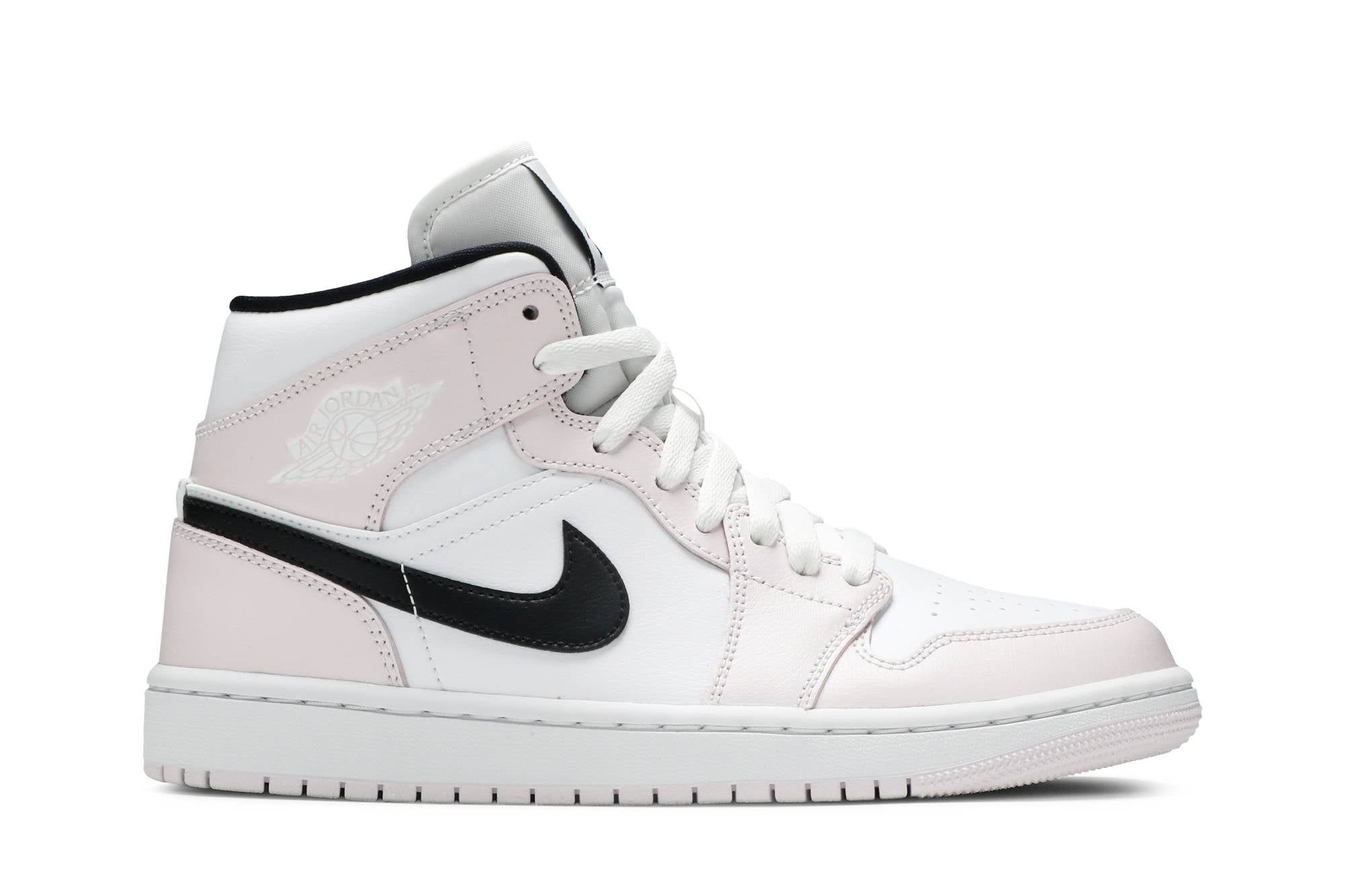 ( Women ) Air Jordan 1 Mid Barely Rose BQ6472-500