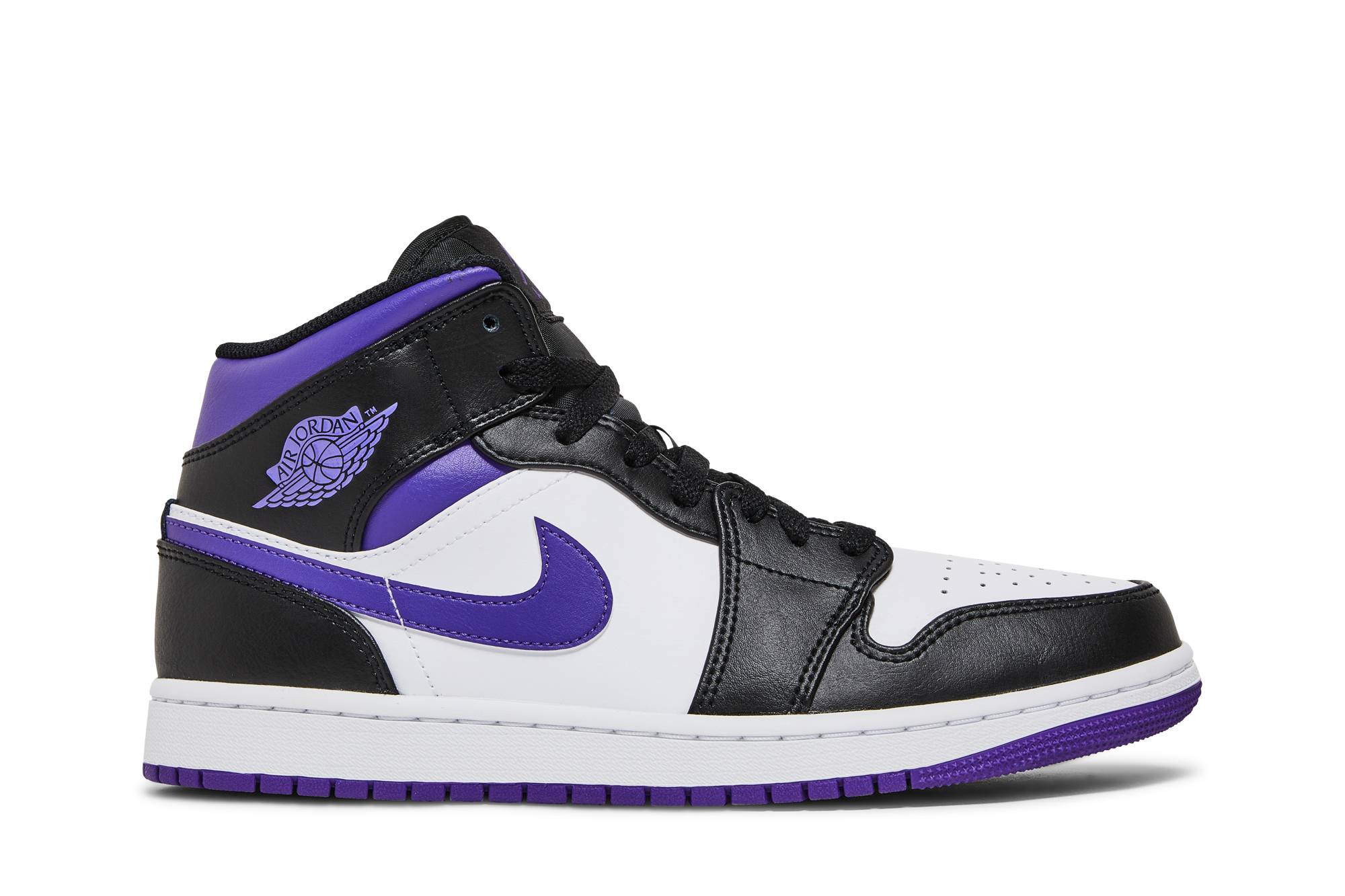 Air Jordan 1 Mid Court Purple 554724-095
