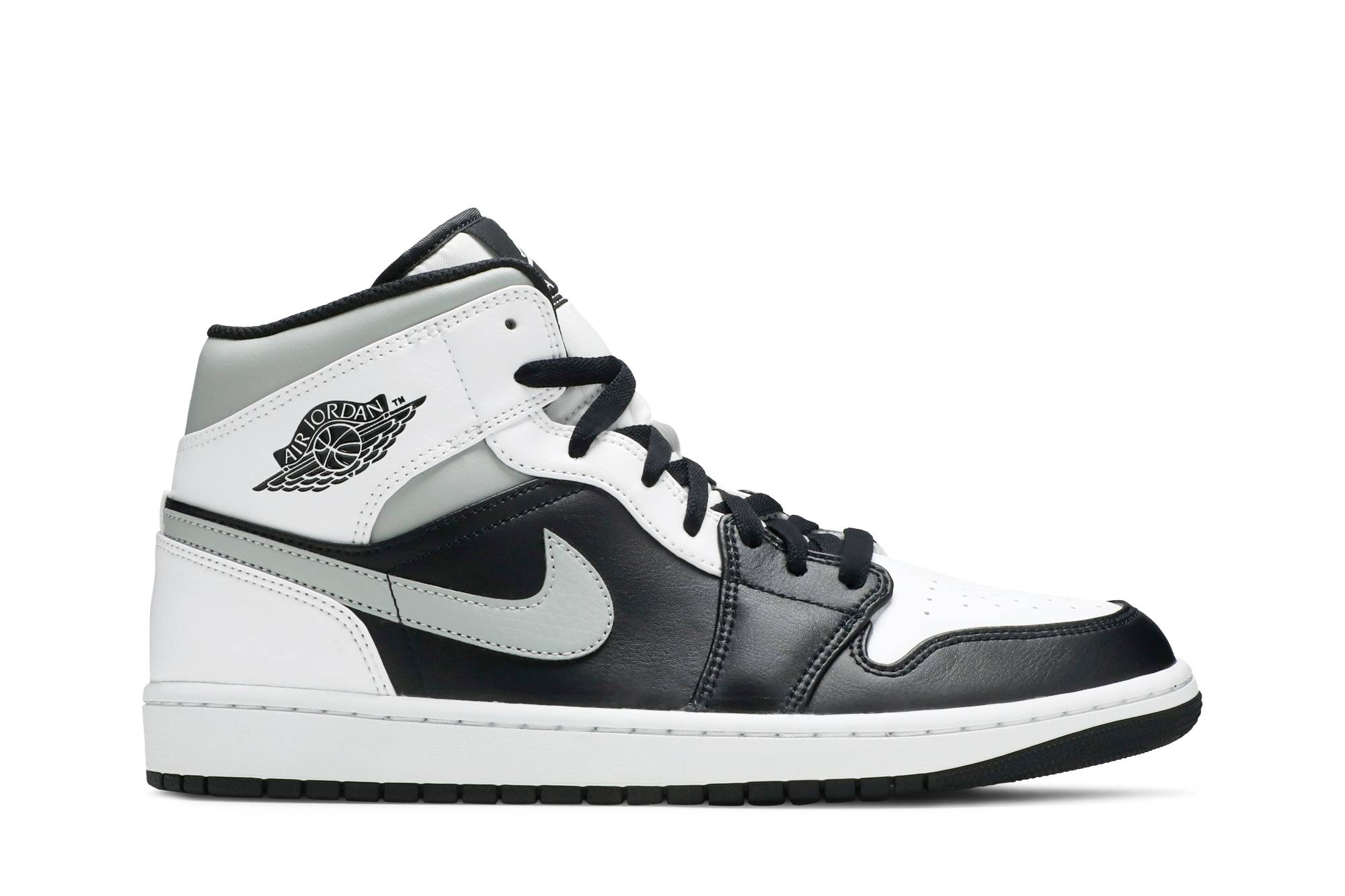 Air Jordan 1 Mid White Shadow 554724-073
