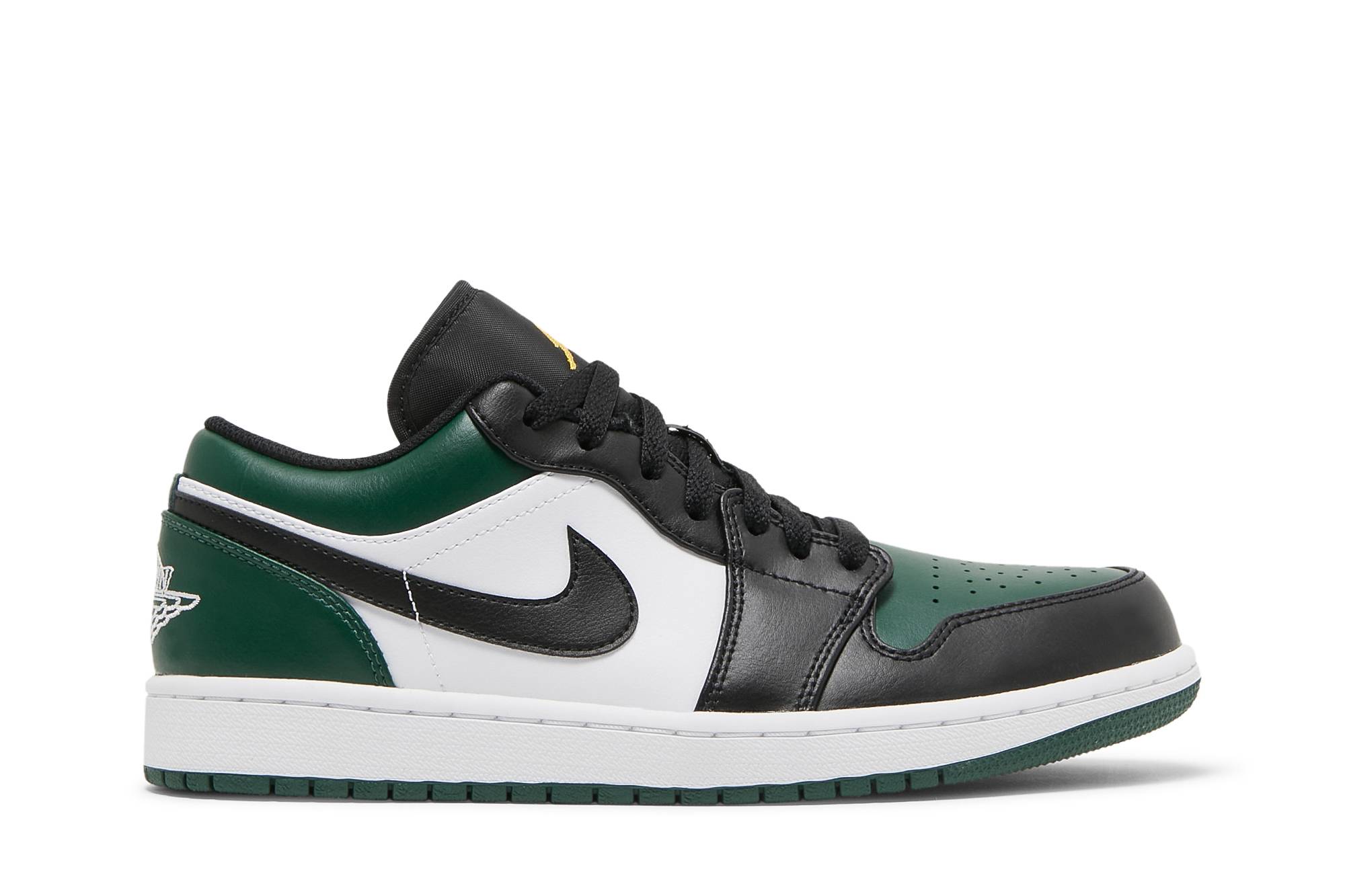 Air Jordan 1 Low Green Toe 553558-371
