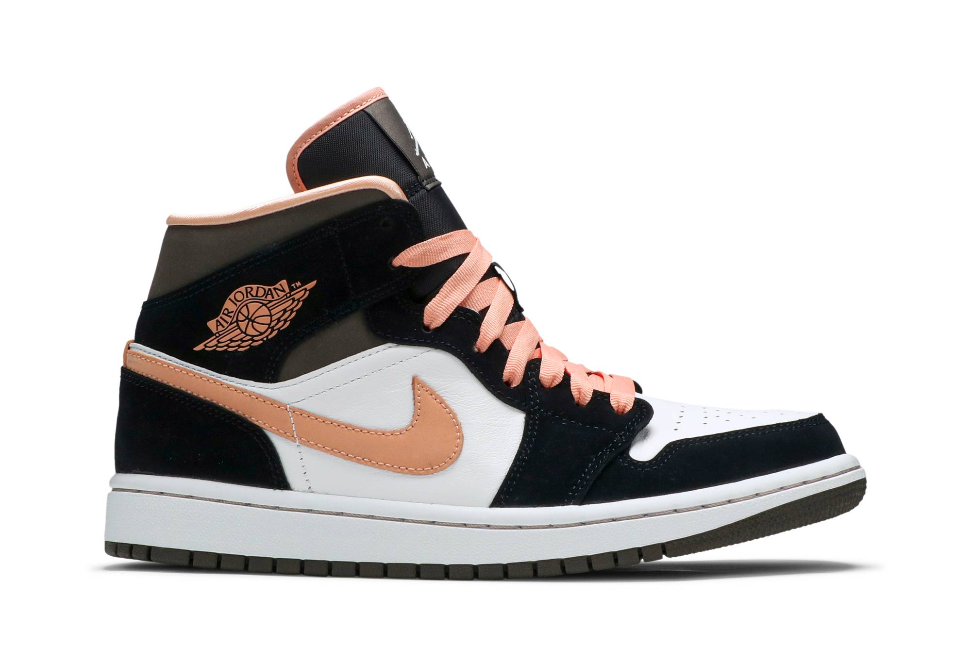 ( Women ) Air Jordan 1 Mid SE Peach Mocha DH0210-100