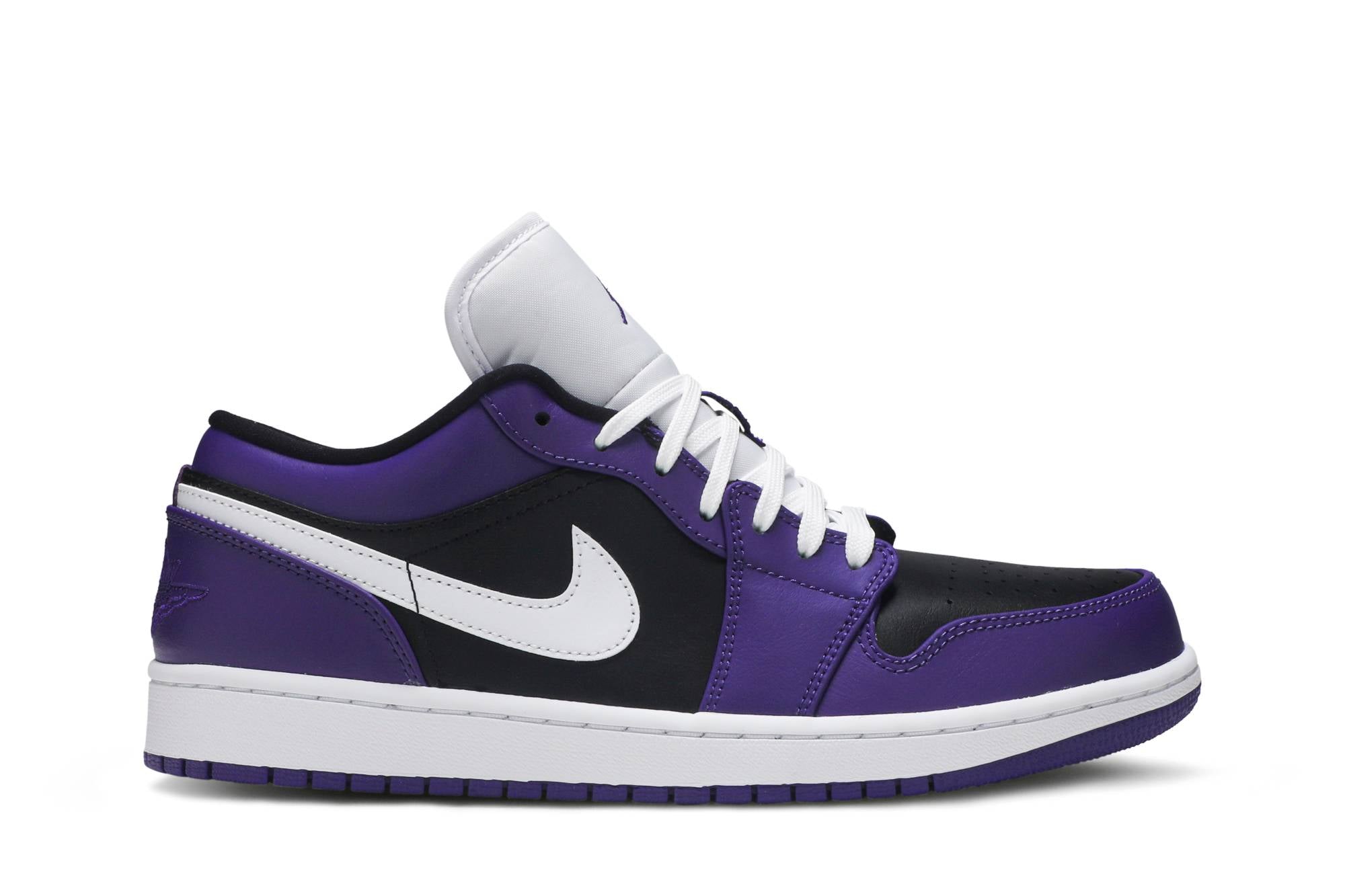 Air Jordan 1 Low Court Purple Black 553558-501