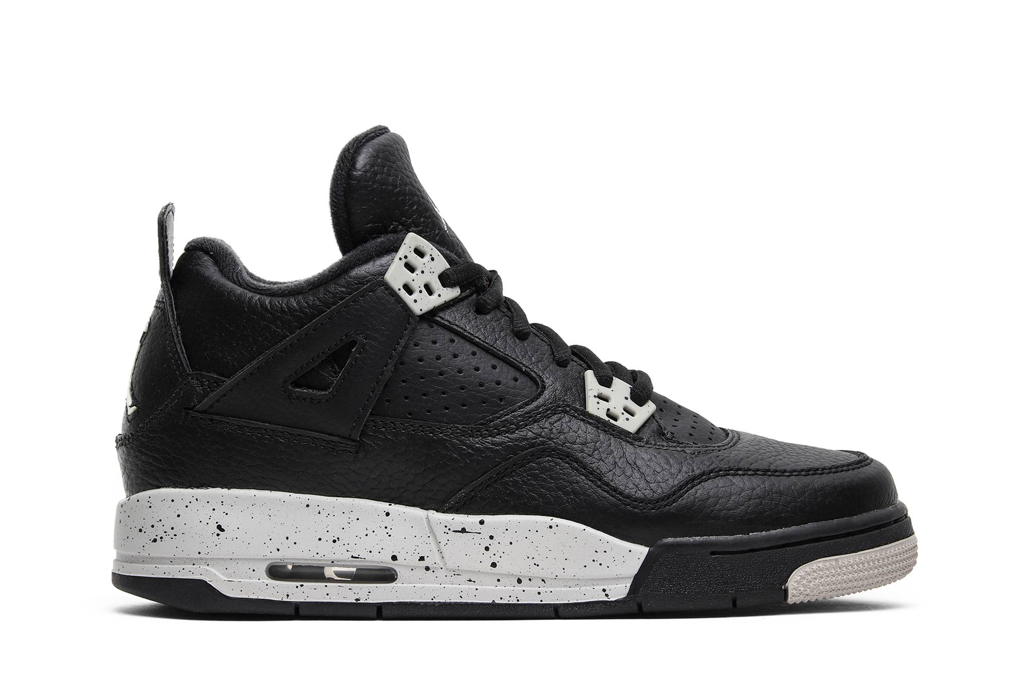 ( Grade School ) Air Jordan 4 Retro LS 2015 Oreo 408452-003