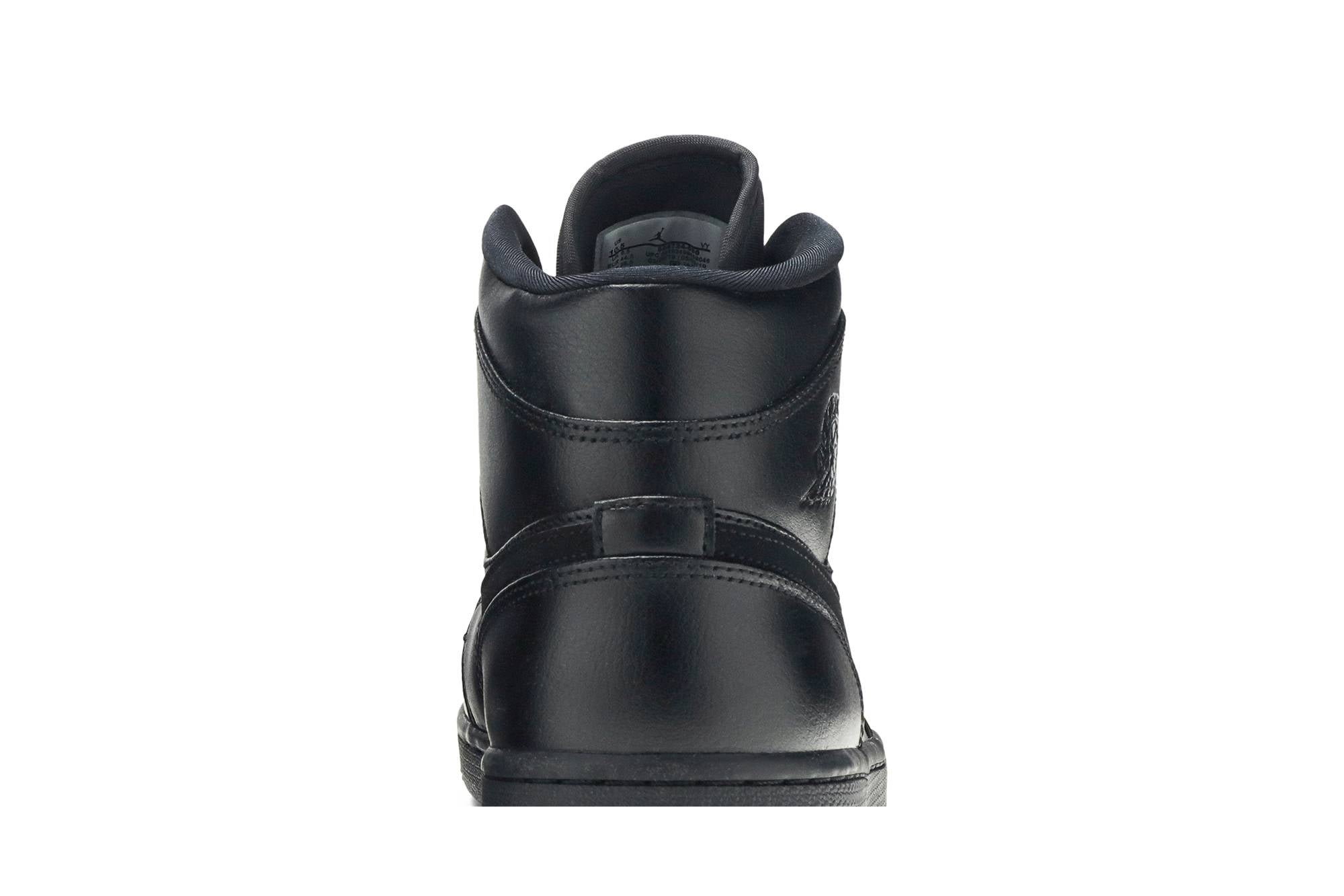 Air Jordan 1 Mid ‘Triple Black’ 554724-090 - Image 7