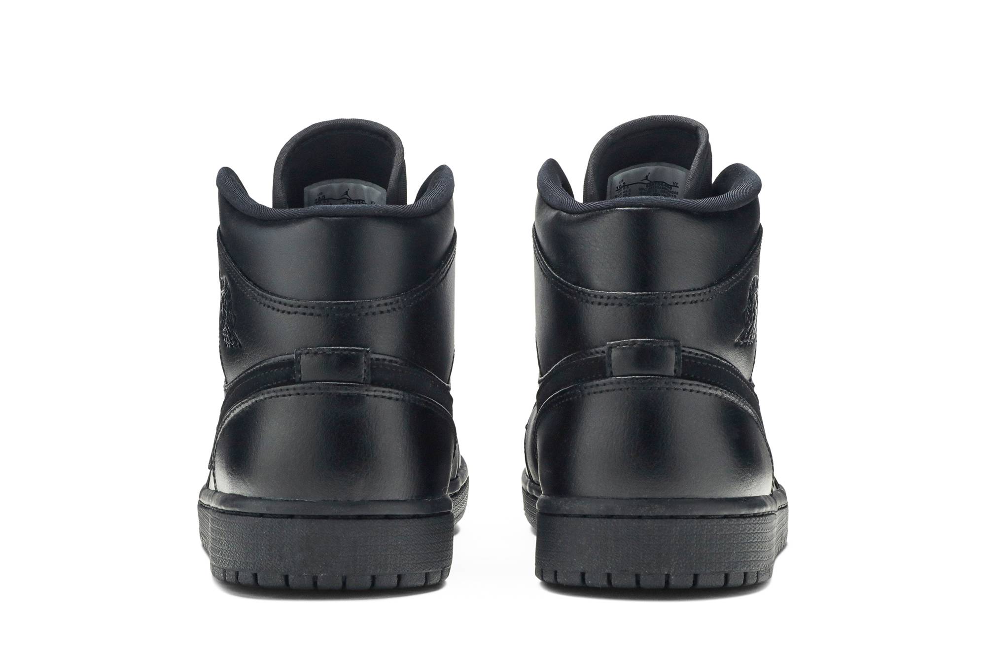 Air Jordan 1 Mid ‘Triple Black’ 554724-090 - Image 6