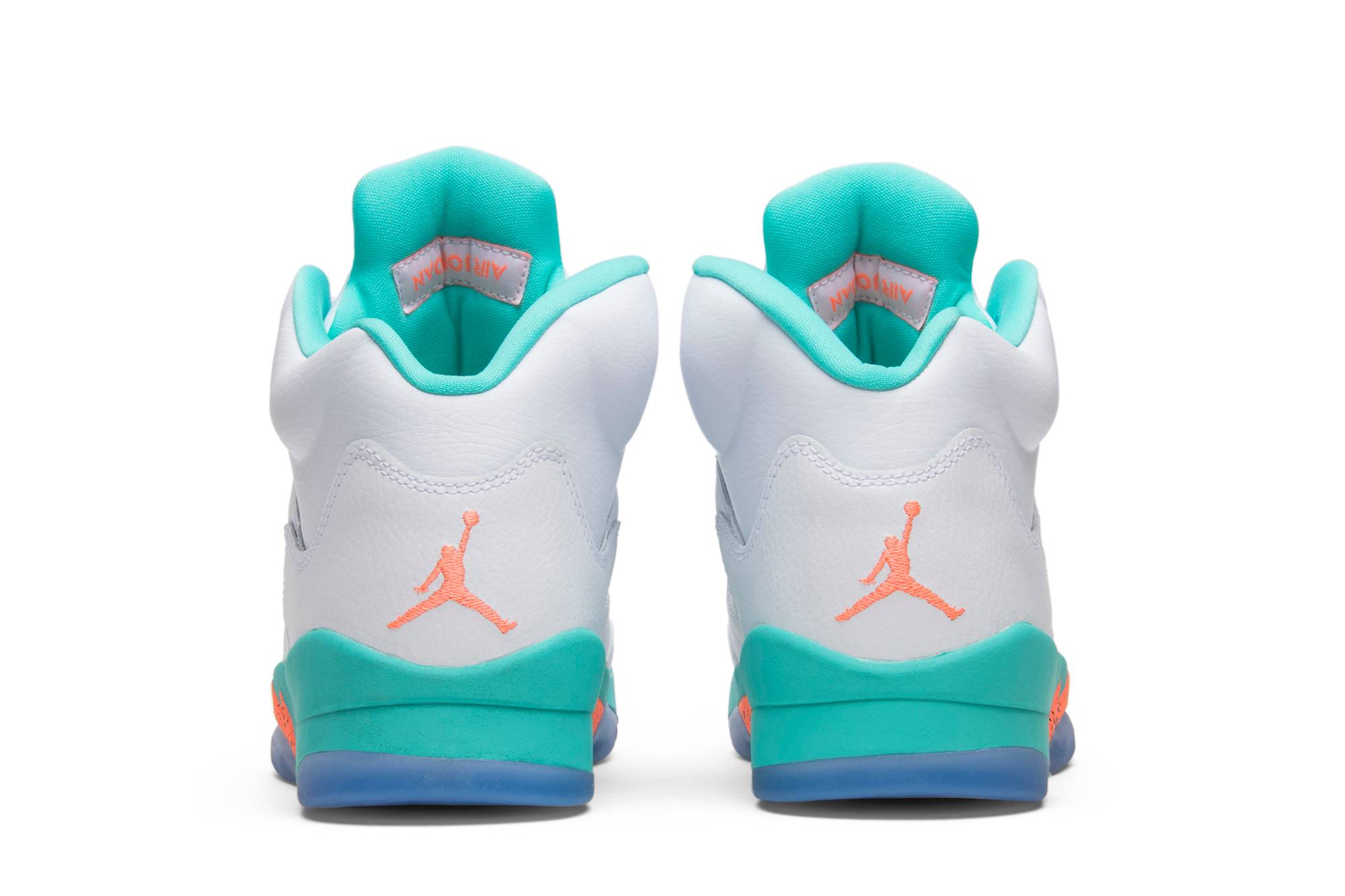 ( Grade School ) Air Jordan 5 Retro ‘Light Aqua’ 440892-100 - Image 6