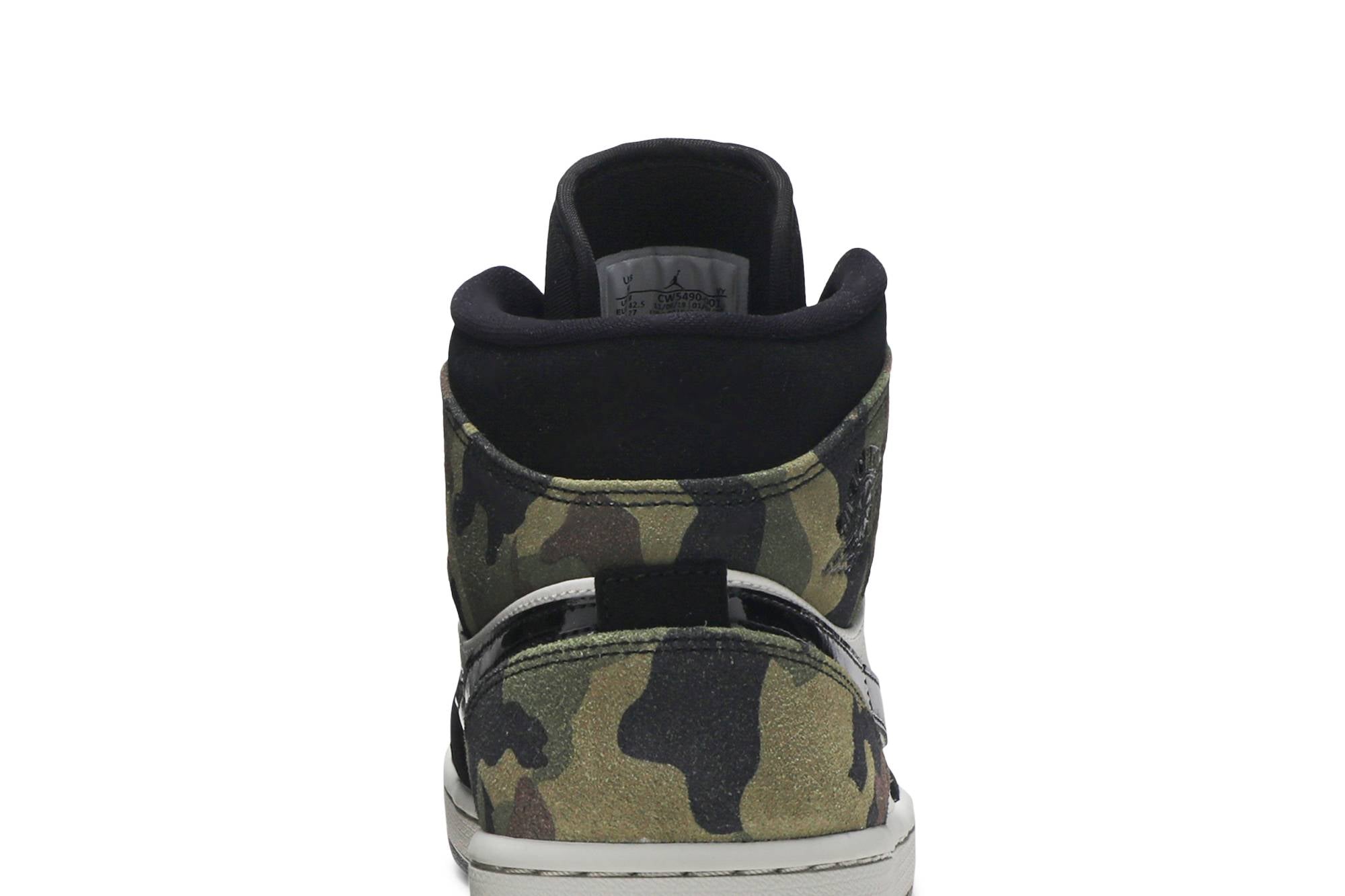 Air Jordan 1 Mid ‘Camo’ CW5490-001 - Image 7