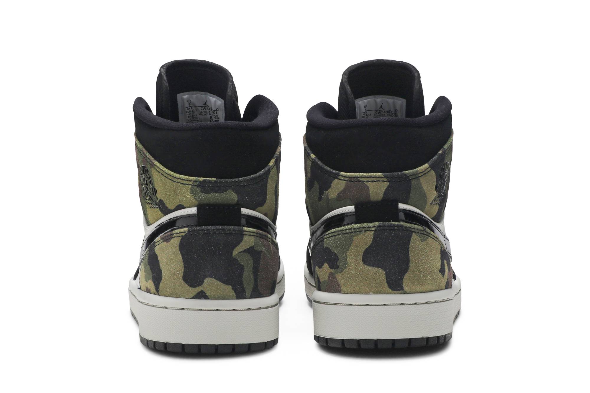 Air Jordan 1 Mid ‘Camo’ CW5490-001 - Image 6