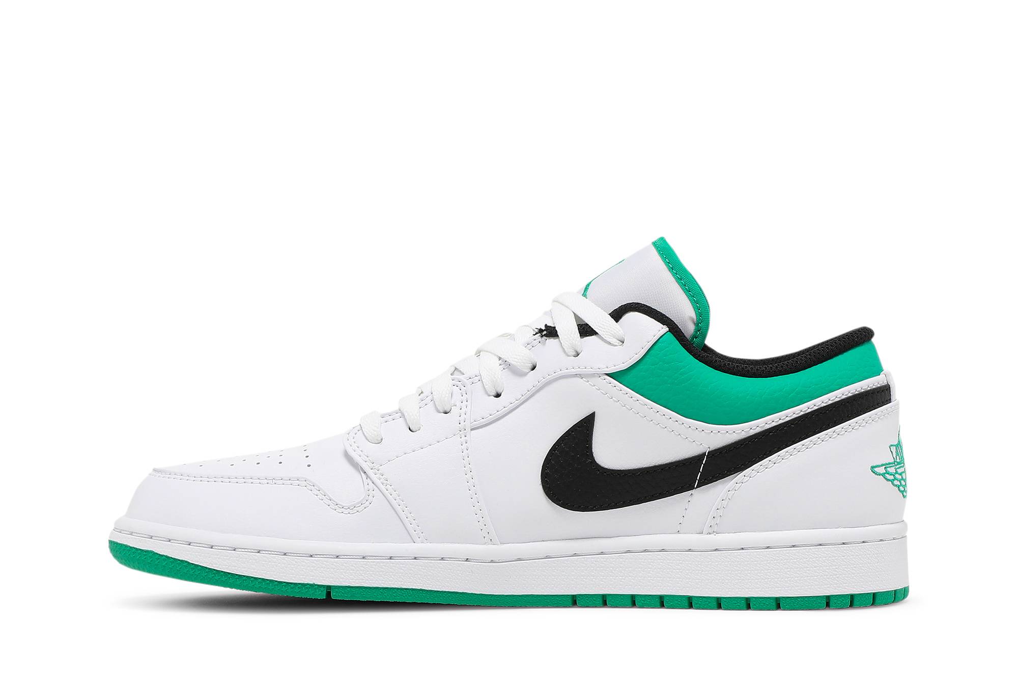 Air Jordan 1 Low ‘White Lucky Green’ 553558-129 - Image 3