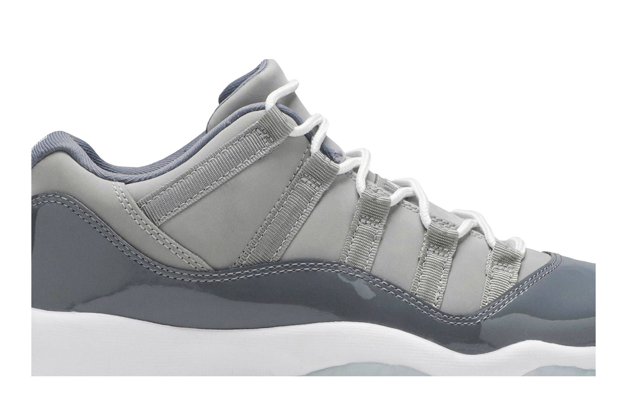 ( Grade School ) Air Jordan 11 Retro Low BG ‘Cool Grey’ 528896-003 - Image 2