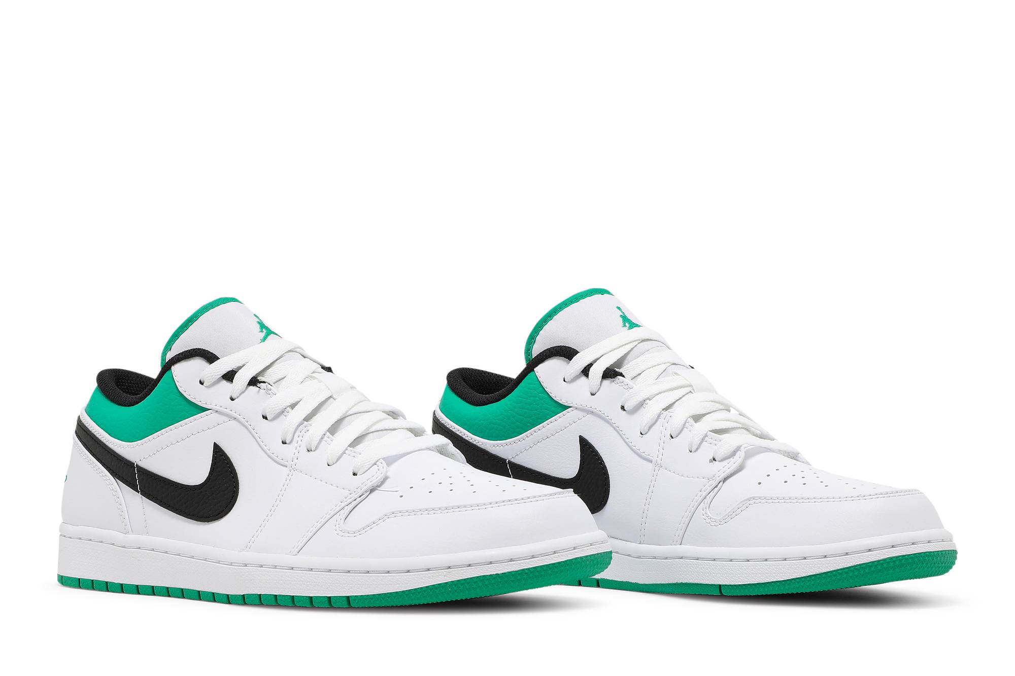 Air Jordan 1 Low ‘White Lucky Green’ 553558-129 - Image 8