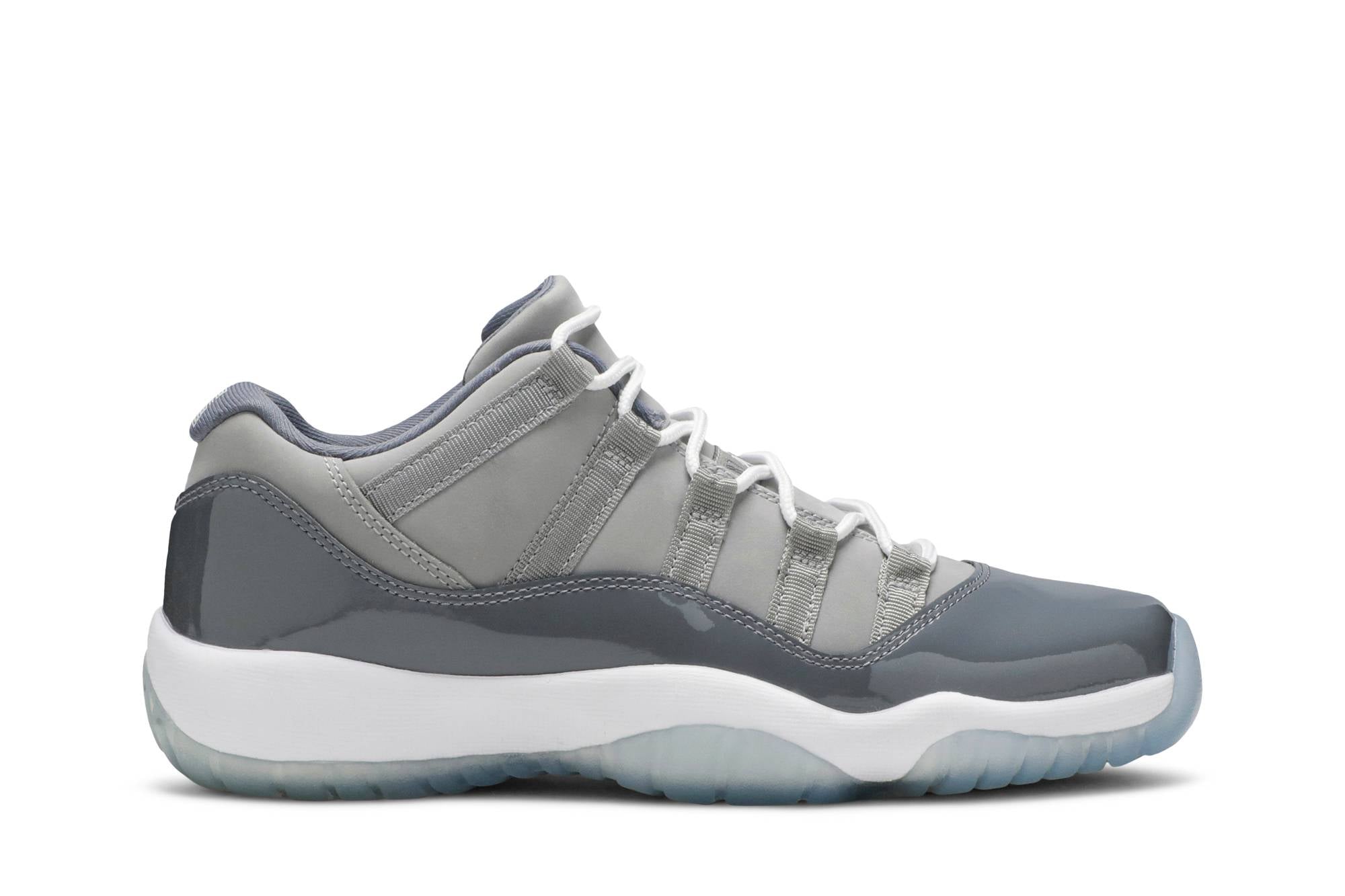 ( Grade School ) Air Jordan 11 Retro Low BG ‘Cool Grey’ 528896-003