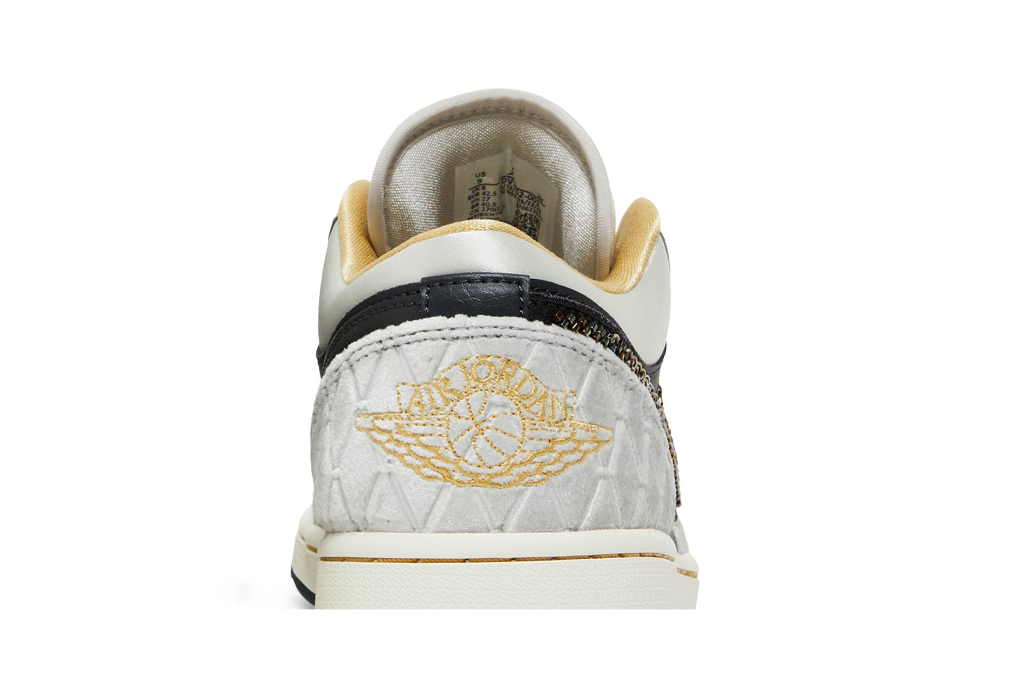Air Jordan 1 Low ‘Beaded Swoosh’ DV1762-001 - Image 14