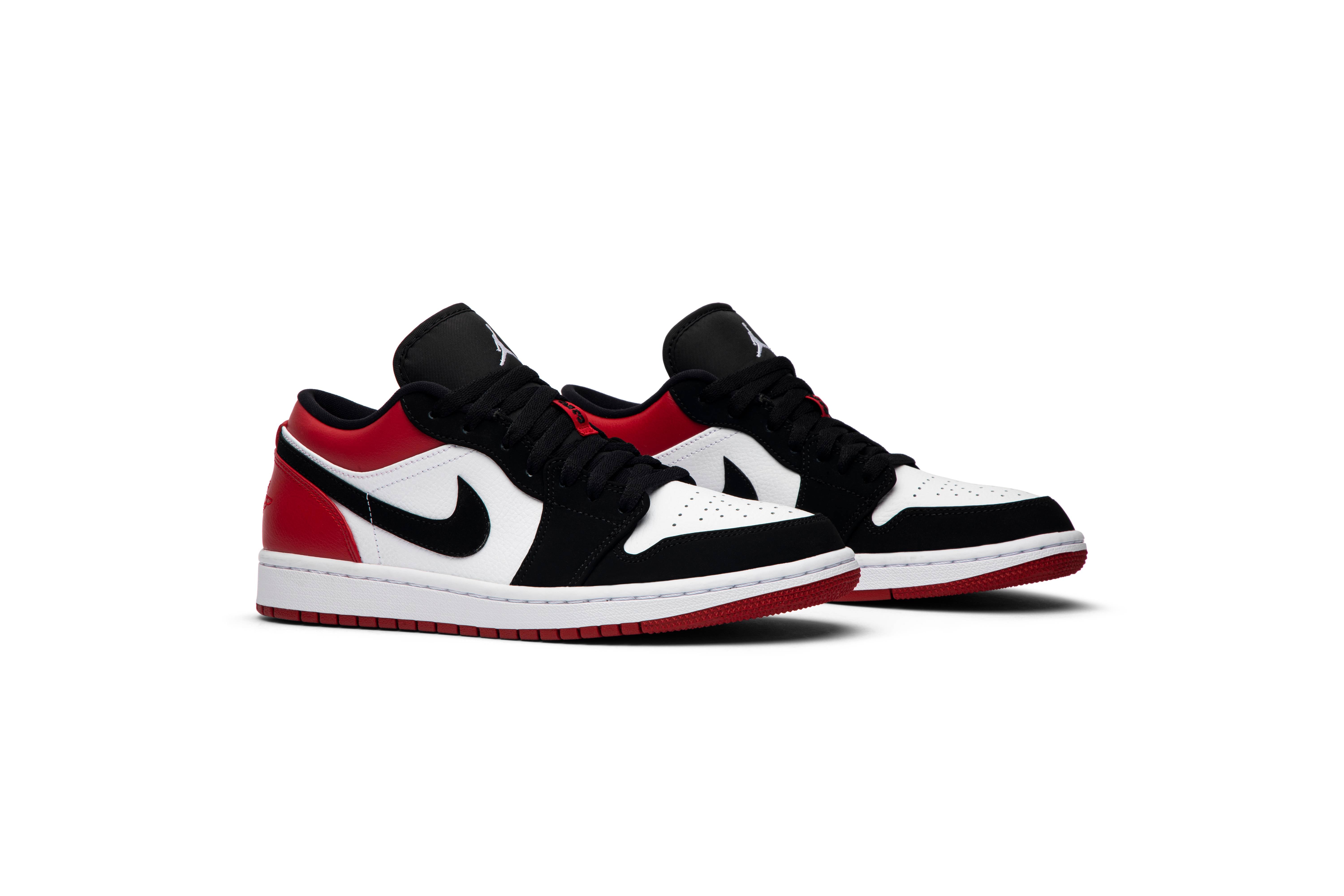 Air Jordan 1 Low ‘Black Toe’ 553558-116 - Image 8