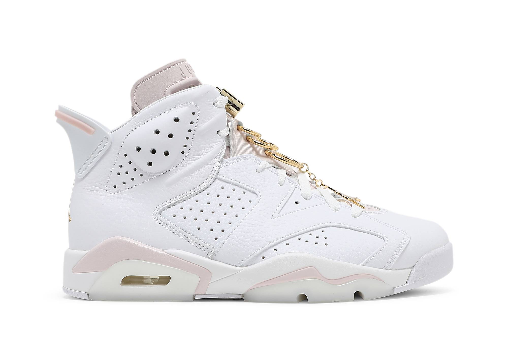 ( Women ) Air Jordan 6 Retro ‘Gold Hoops’ DH9696-100