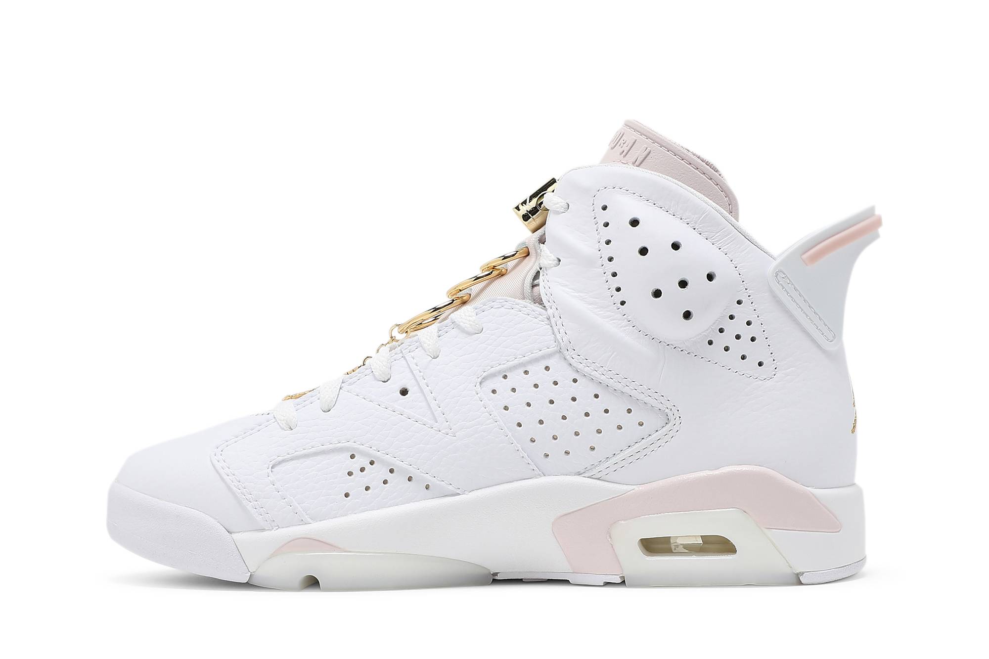( Women ) Air Jordan 6 Retro ‘Gold Hoops’ DH9696-100 - Image 10
