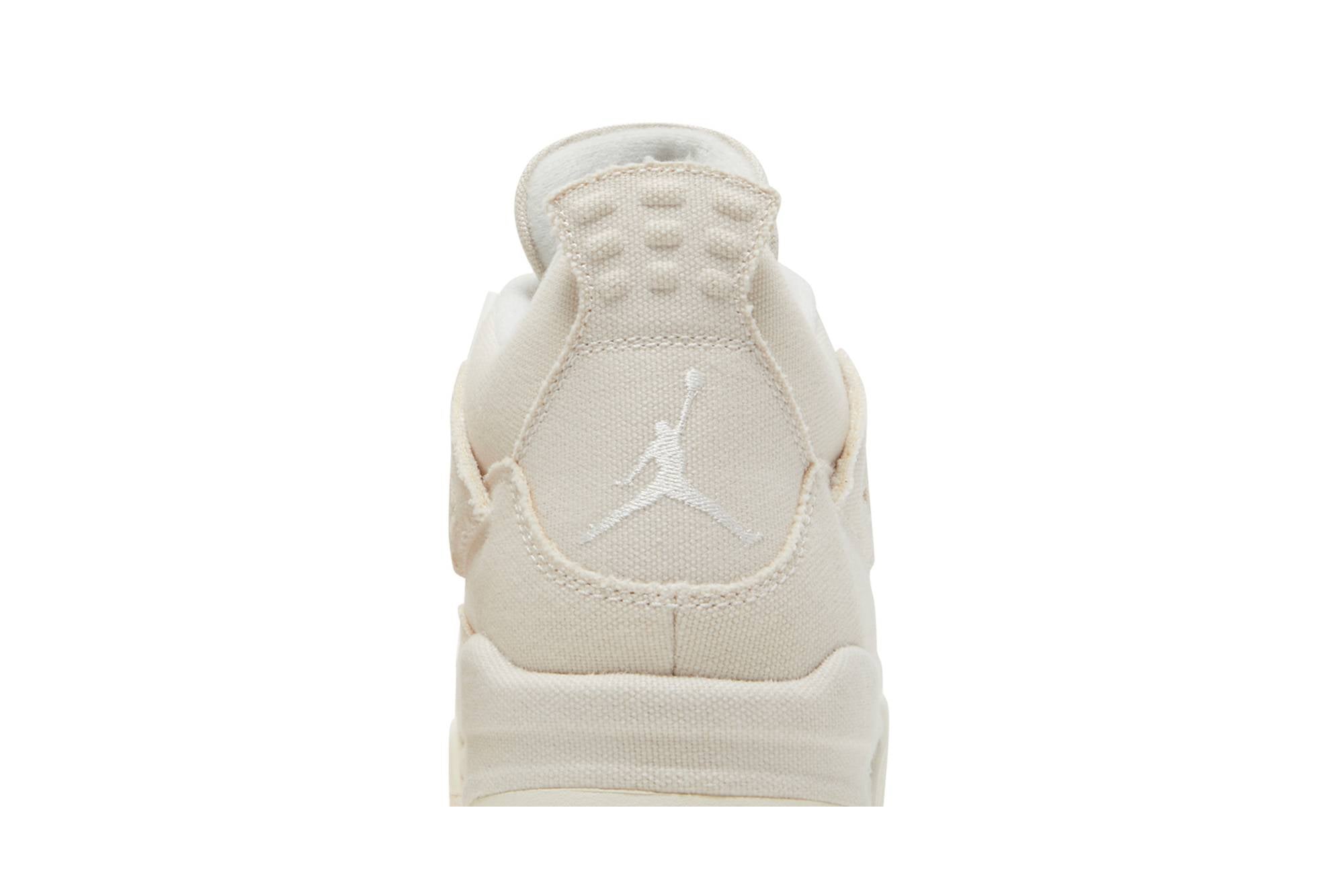 ( Women ) Air Jordan 4 ‘Canvas’ DQ4909-100 - Image 14
