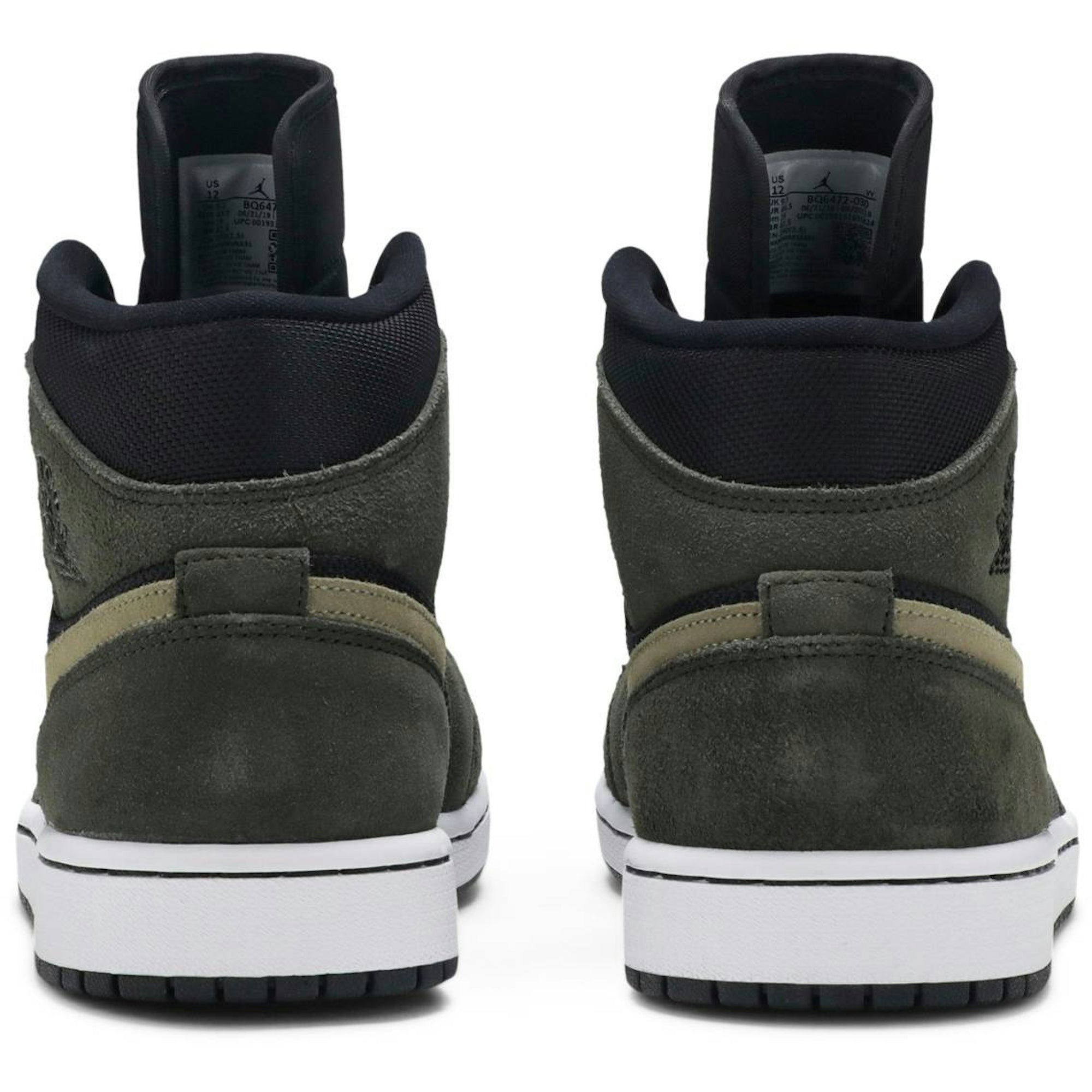( Women ) Air Jordan 1 Mid ‘Olive’ BQ6472-030 - Image 6
