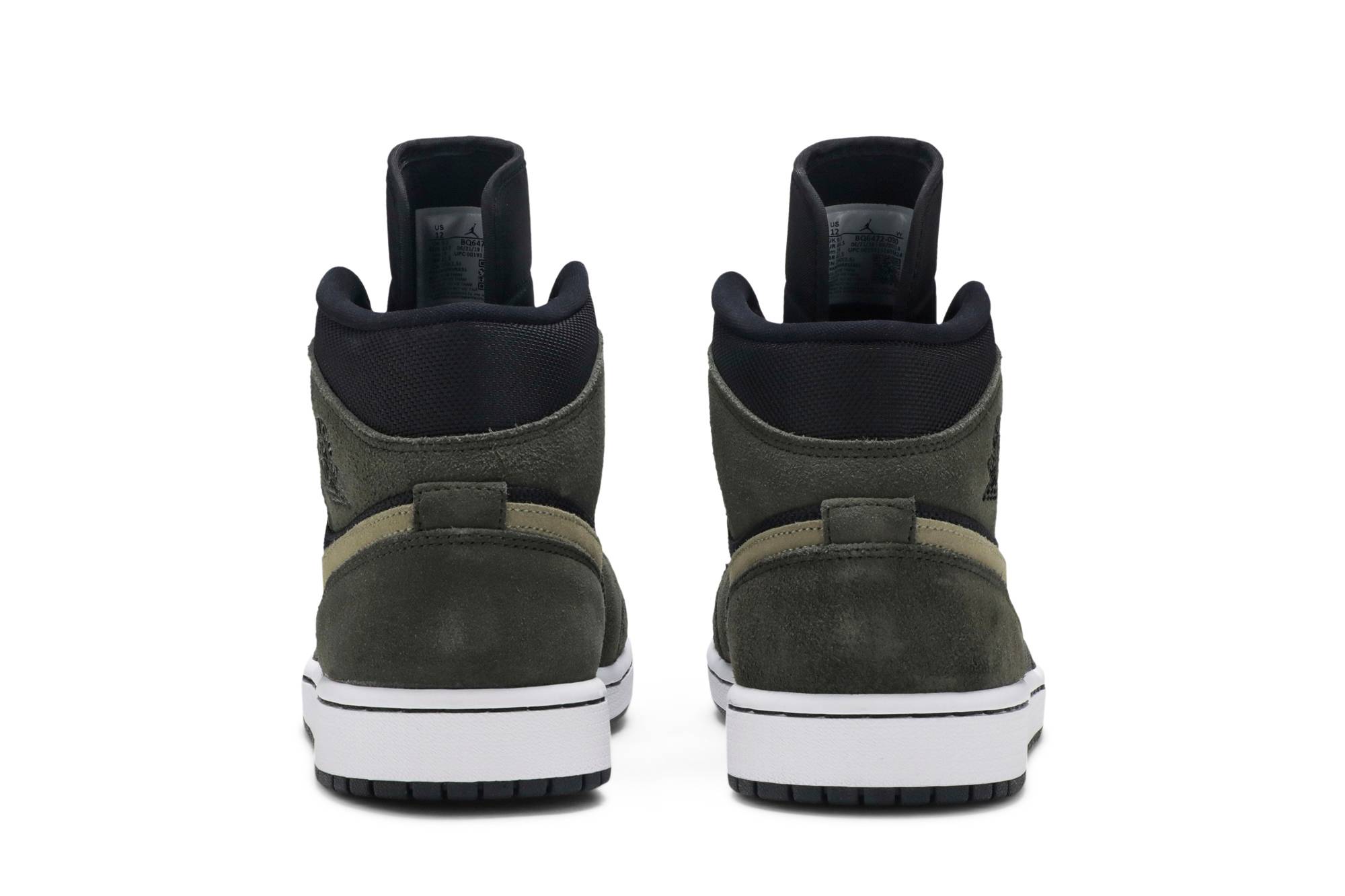 ( Women ) Air Jordan 1 Mid ‘Olive’ BQ6472-030 - Image 13