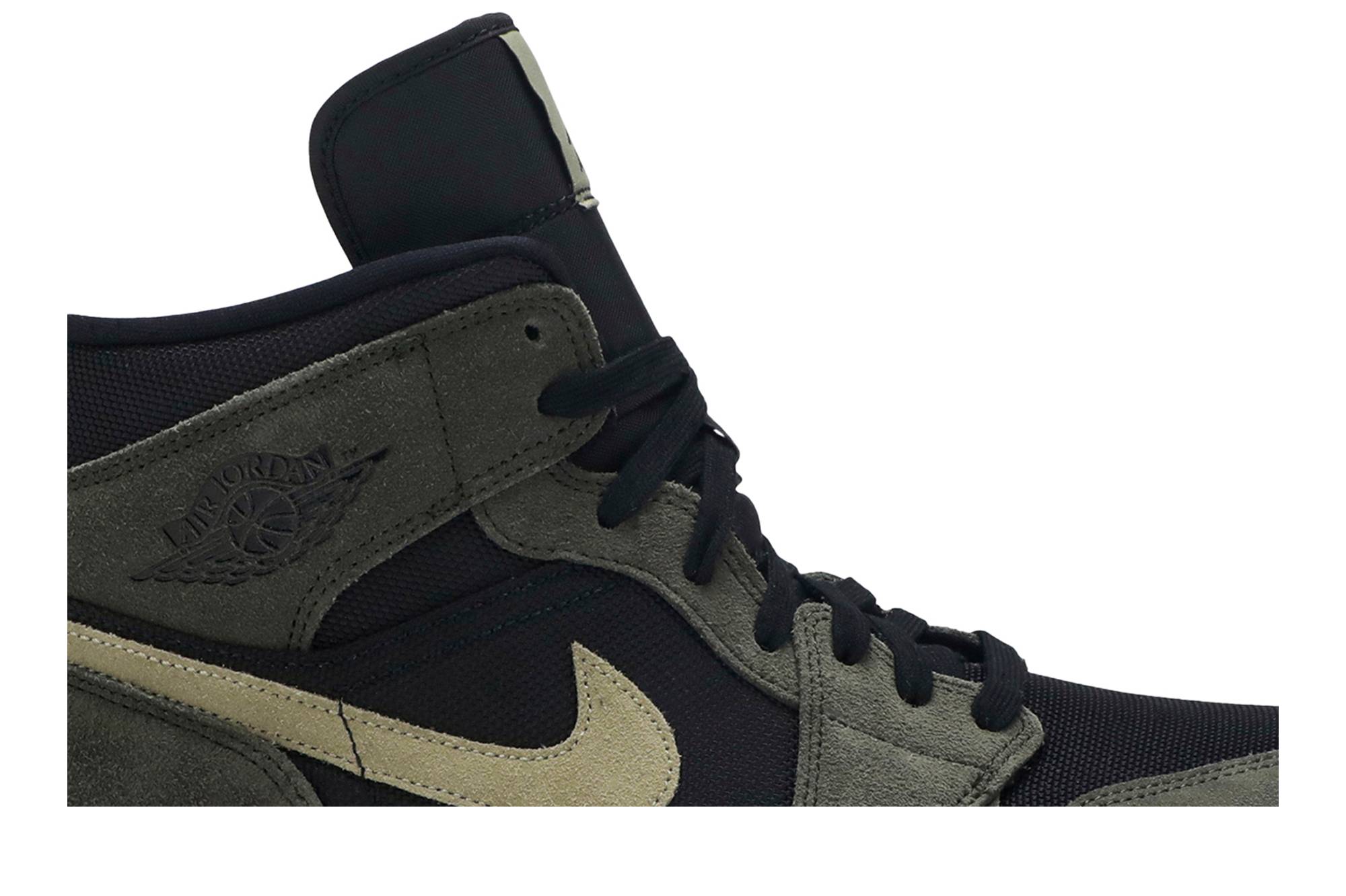 ( Women ) Air Jordan 1 Mid ‘Olive’ BQ6472-030 - Image 9