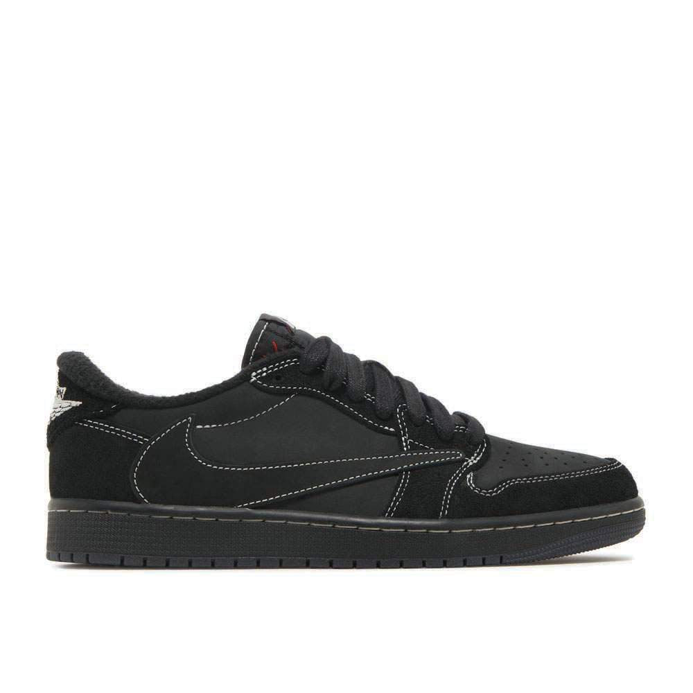 Travis Scott X Air Jordan 1 Low OG SP ‘Black Phantom’ Unfading Sneaker