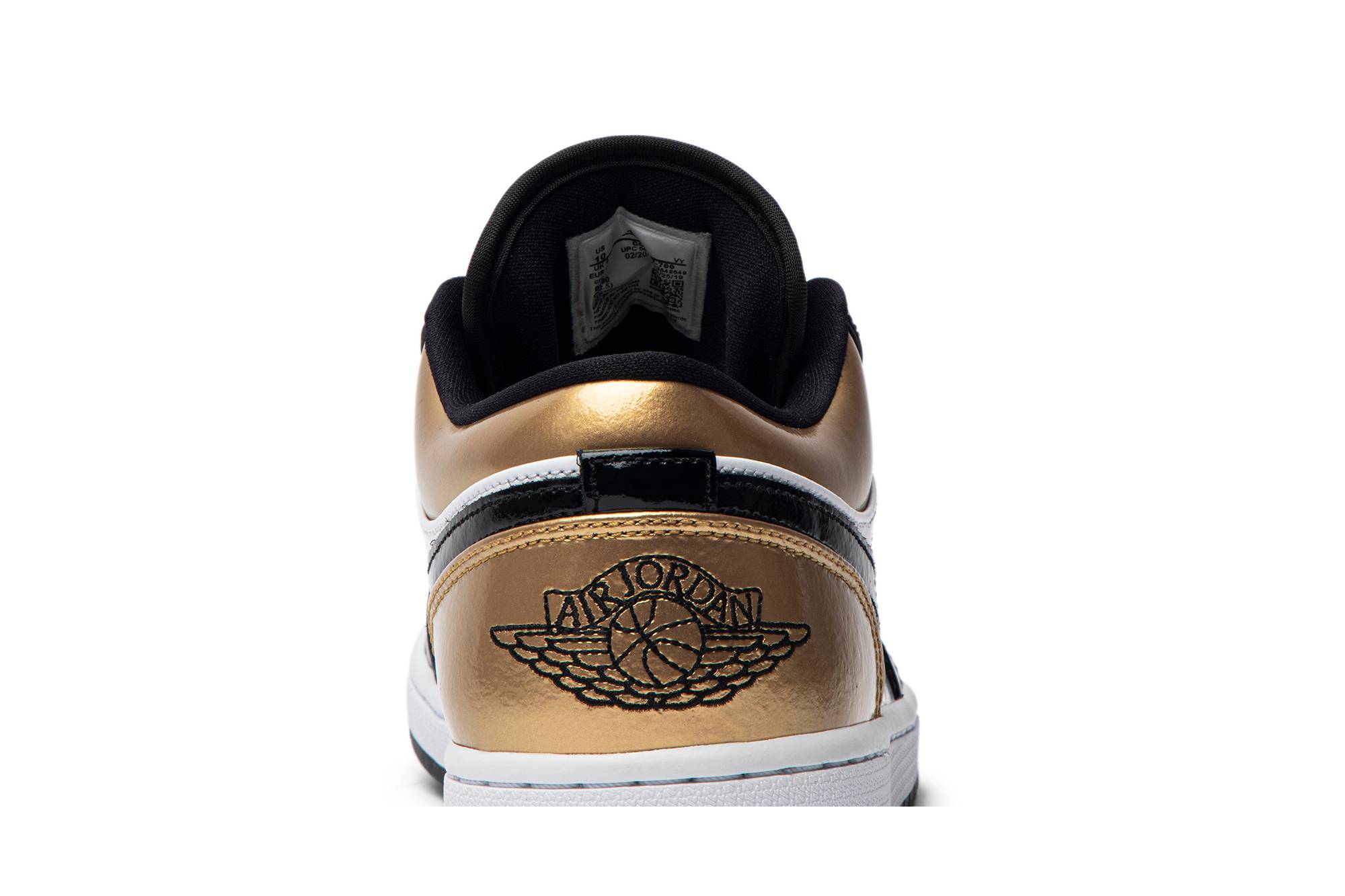 Air Jordan 1 Low Gold Toe CQ9447-700 - Image 7