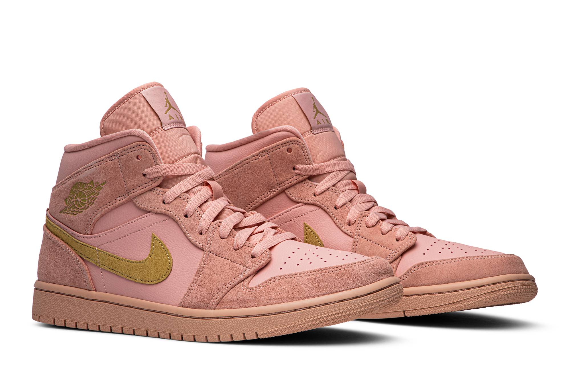 Air Jordan 1 Mid ‘Coral Gold’ 852542-600 - Image 8