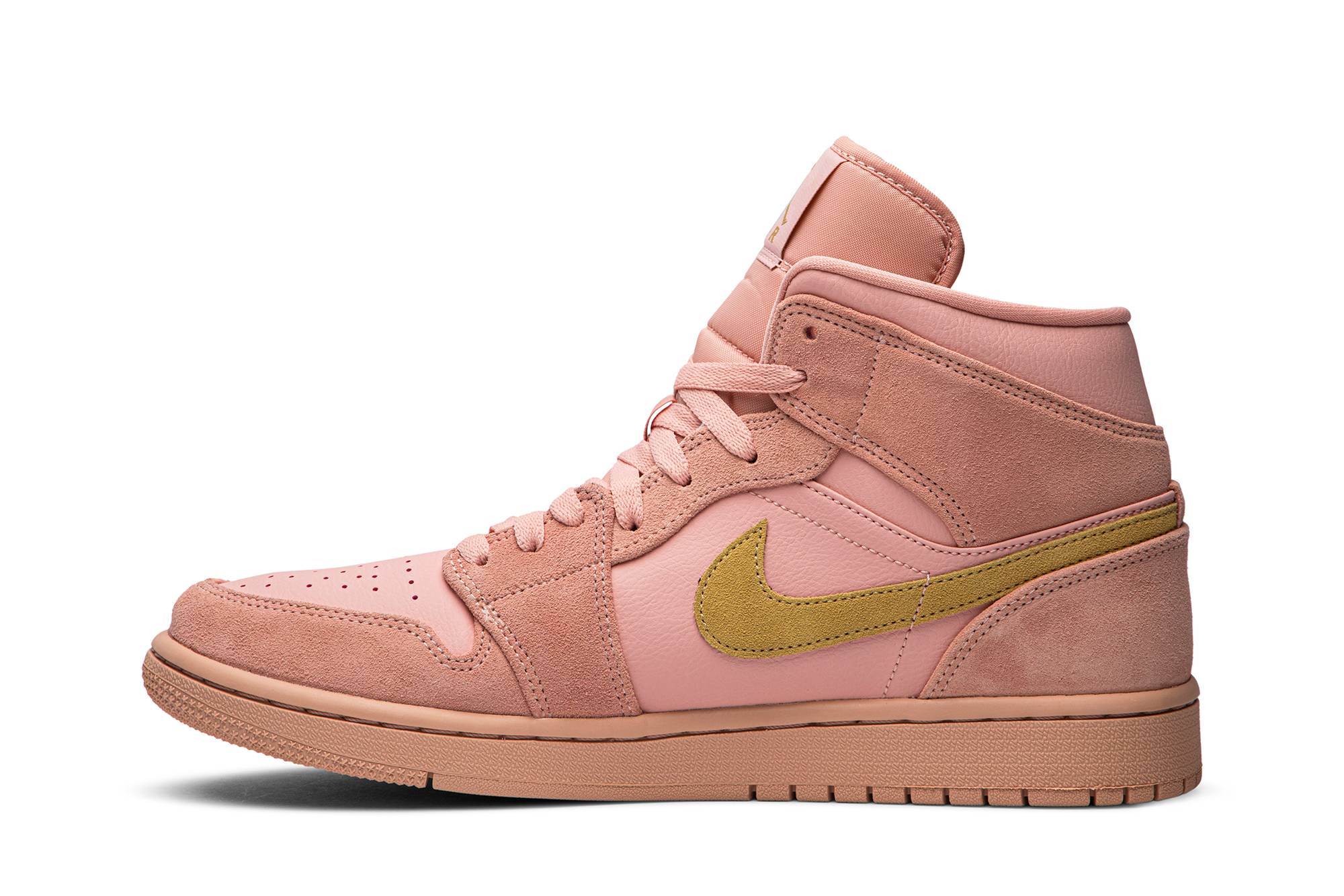Air Jordan 1 Mid ‘Coral Gold’ 852542-600 - Image 3