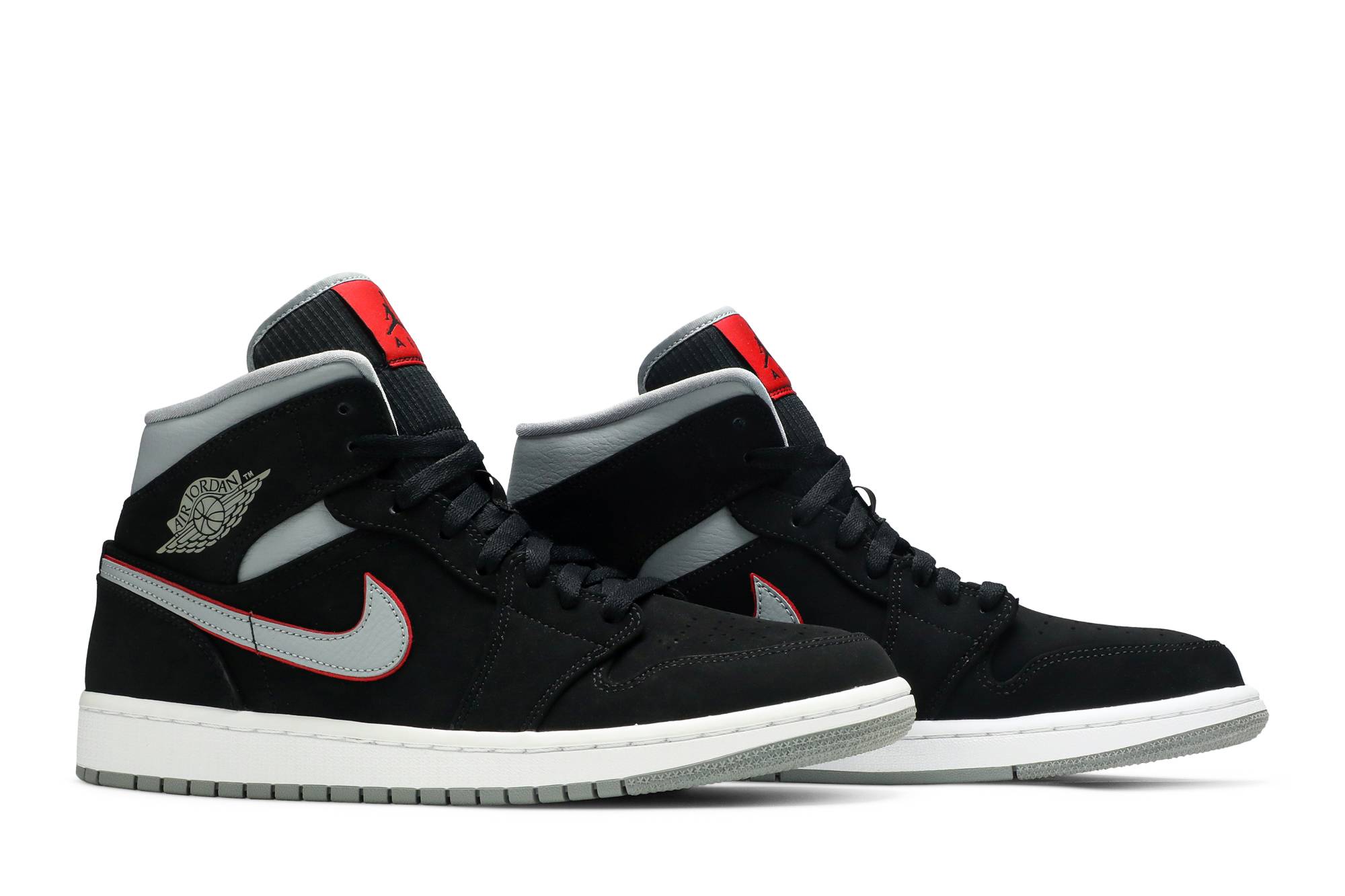 Air Jordan 1 Mid ‘Black Grey’ 554724-060 - Image 8