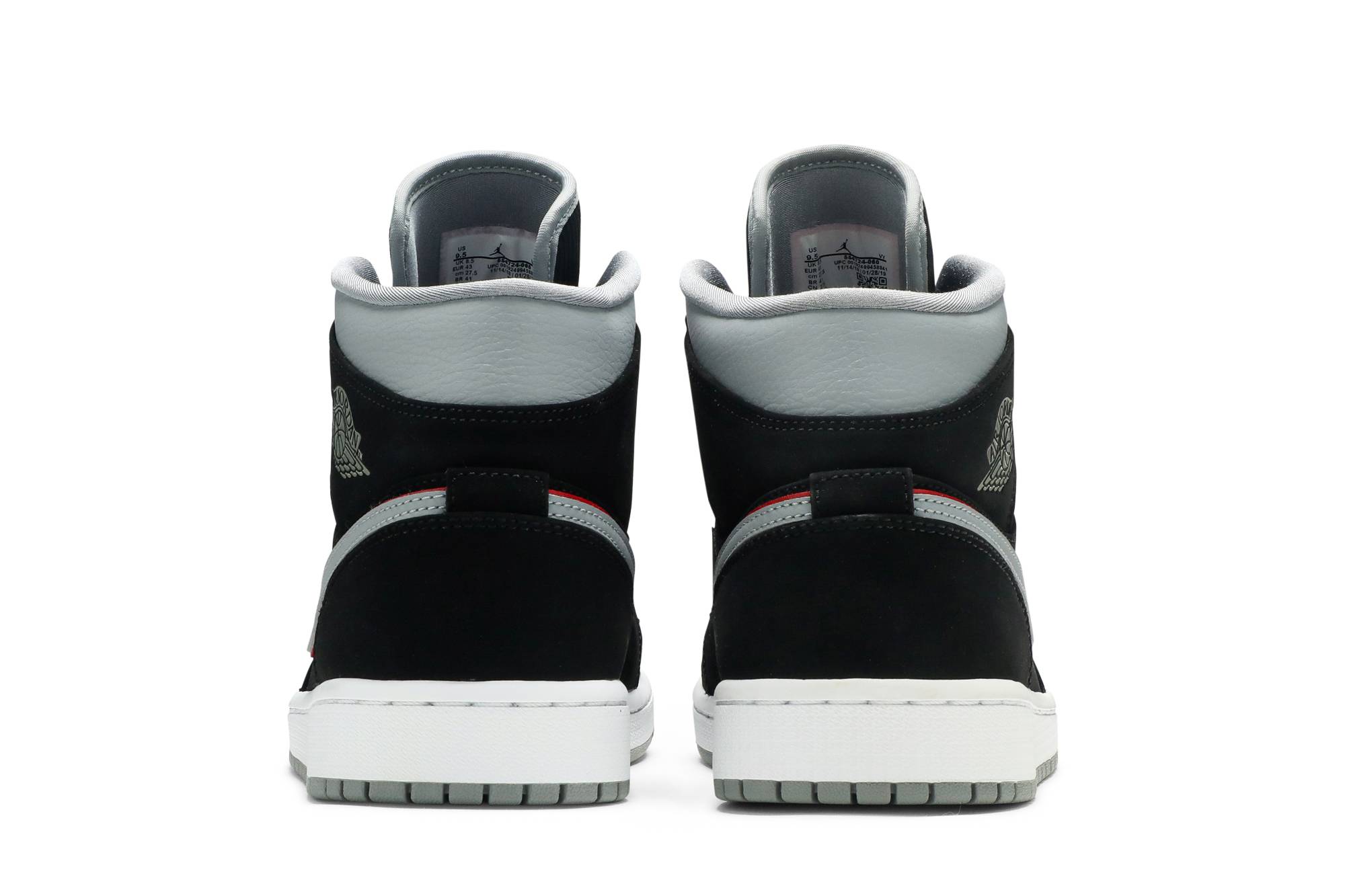 Air Jordan 1 Mid ‘Black Grey’ 554724-060 - Image 6