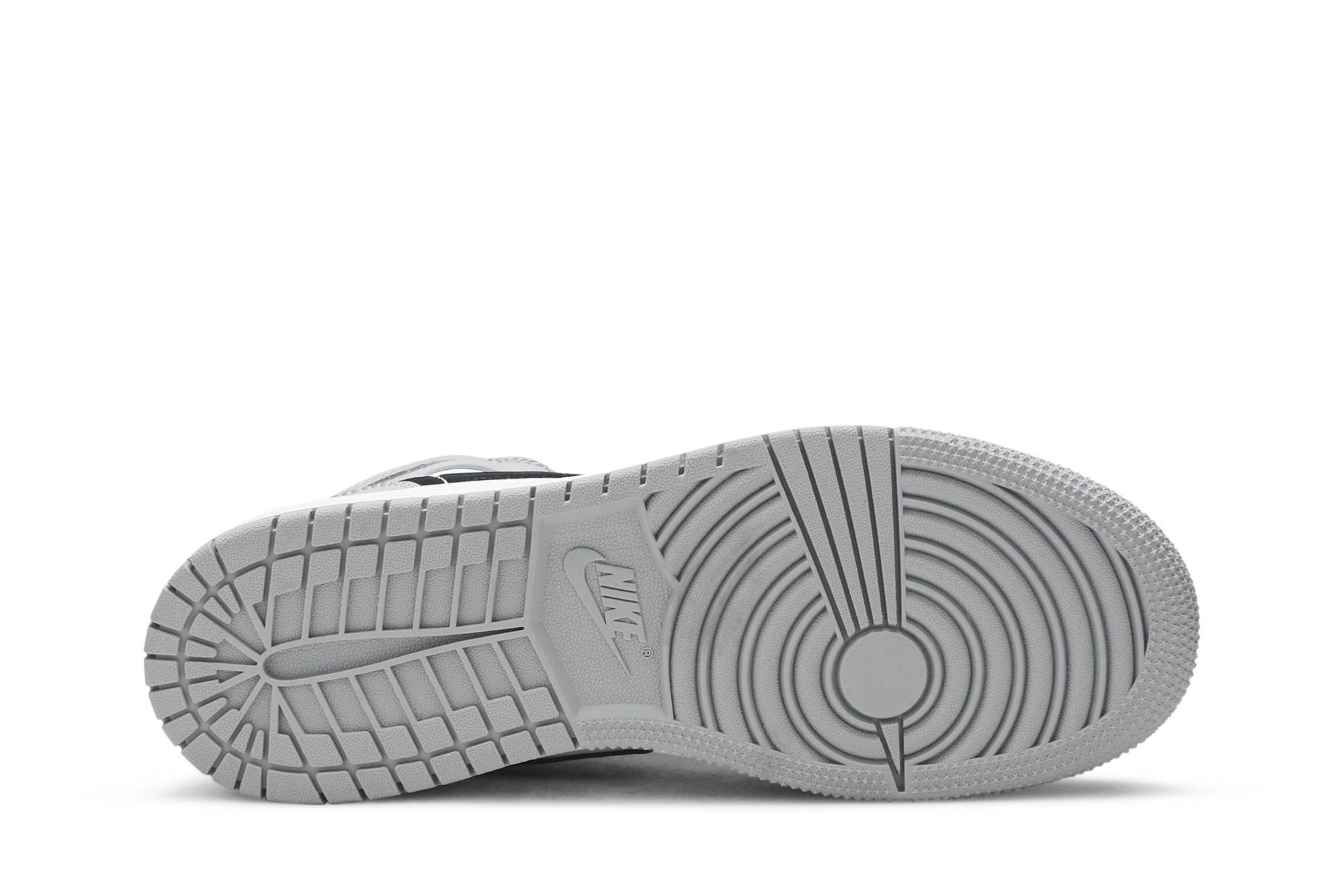 ( Grade School ) Air Jordan 1 Mid ‘Light Smoke Grey’ 554725-092 - Image 11