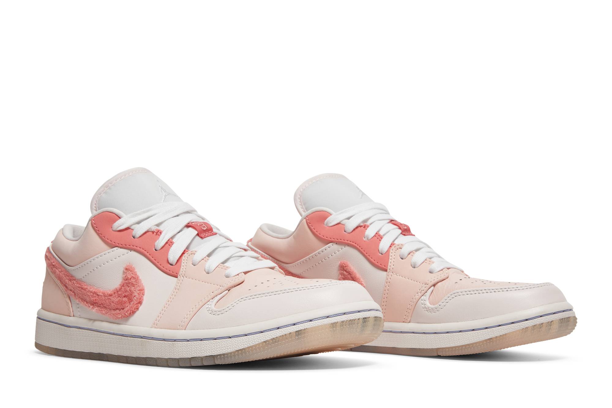 ( Women ) Air Jordan 1 Low SE Mighty Swooshers Pink DM5443-666 - Image 8