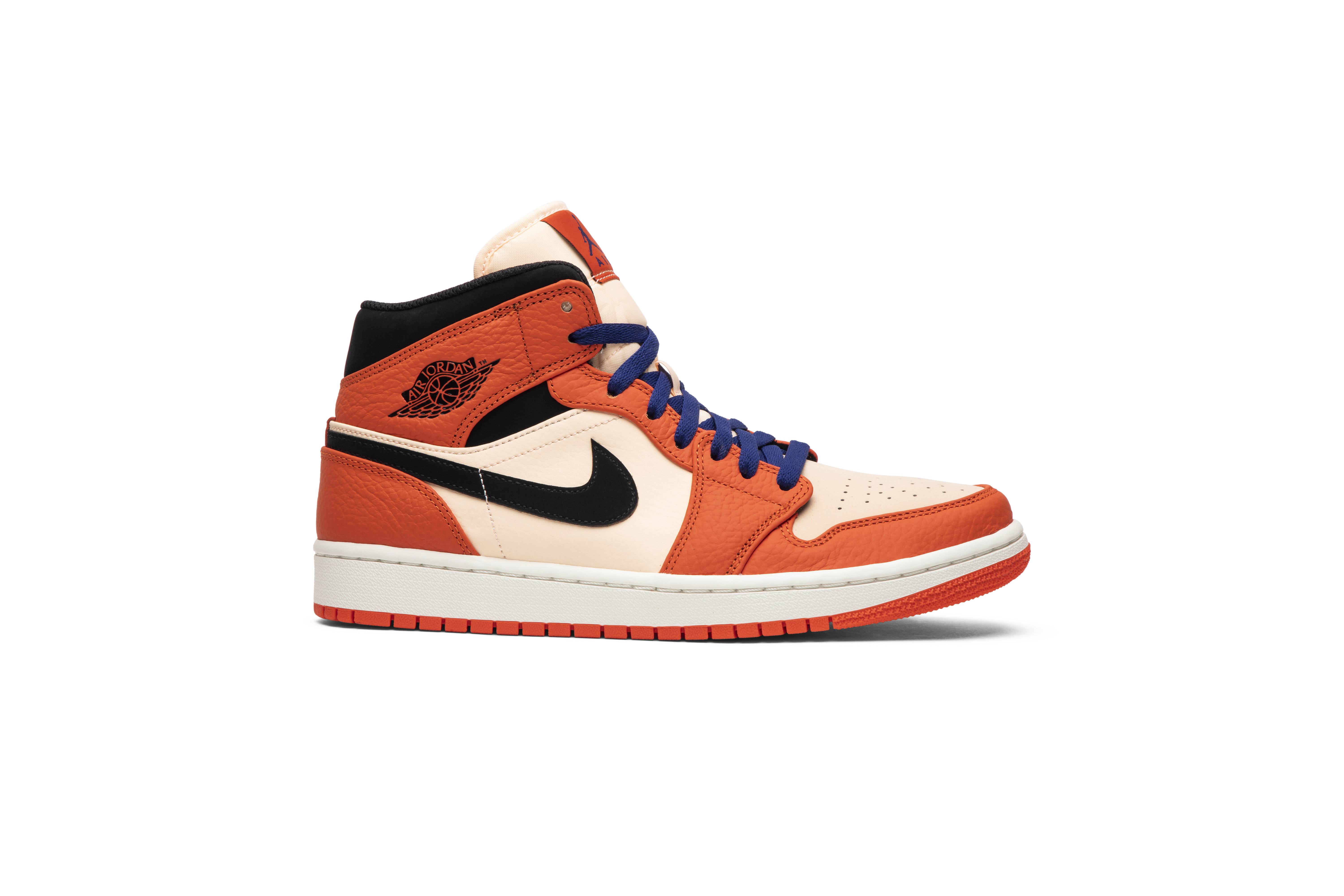 Air Jordan 1 Retro Mid SE Team Orange 852542-800