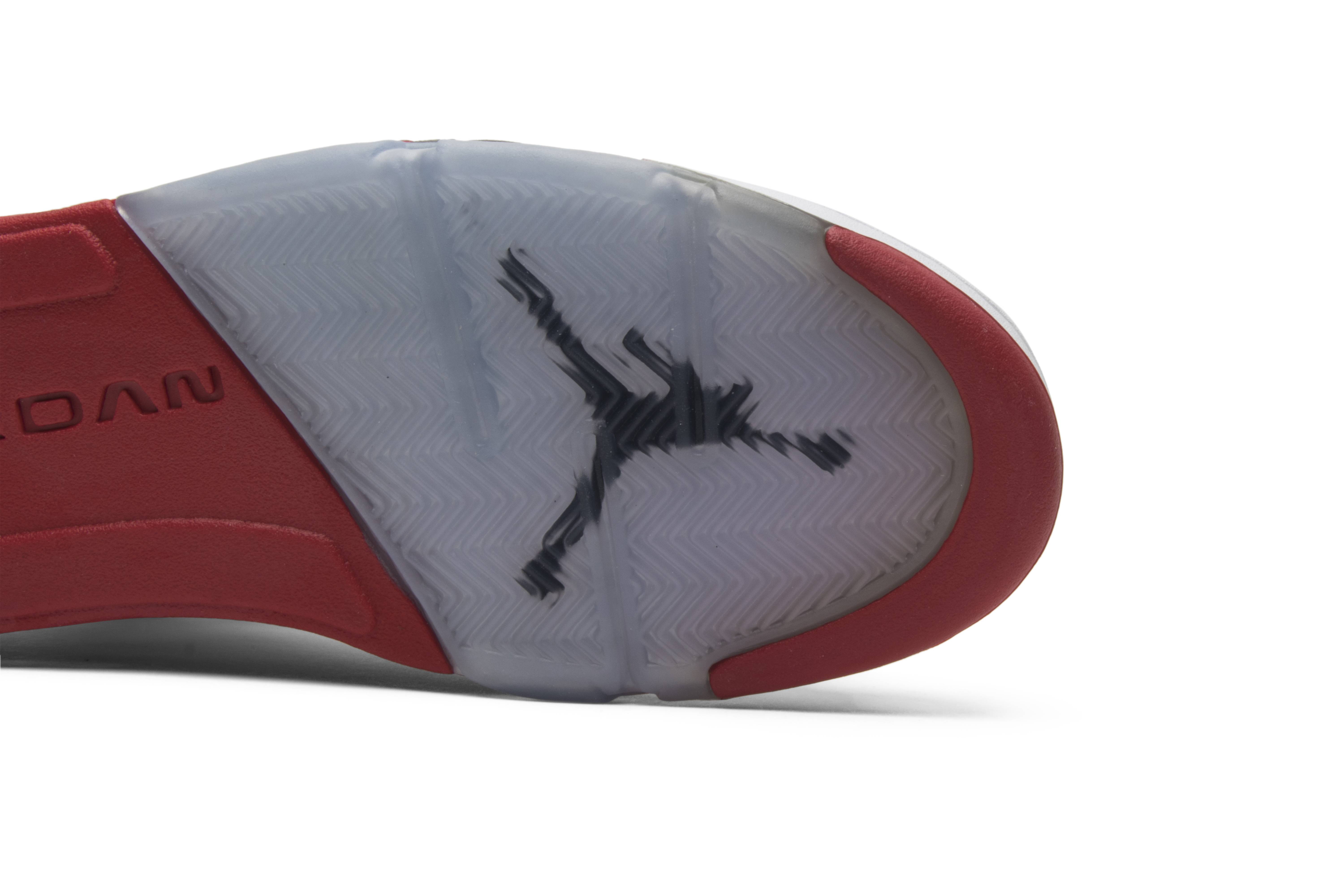 Air Jordan 5 Retro Black Tongue Fire Red 2013 136027-120 - Image 5